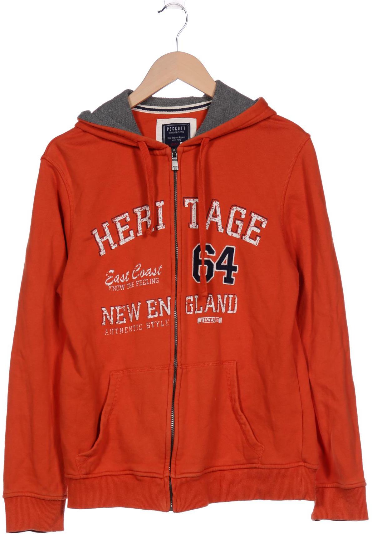 

PECKOTT Herren Kapuzenpullover, orange