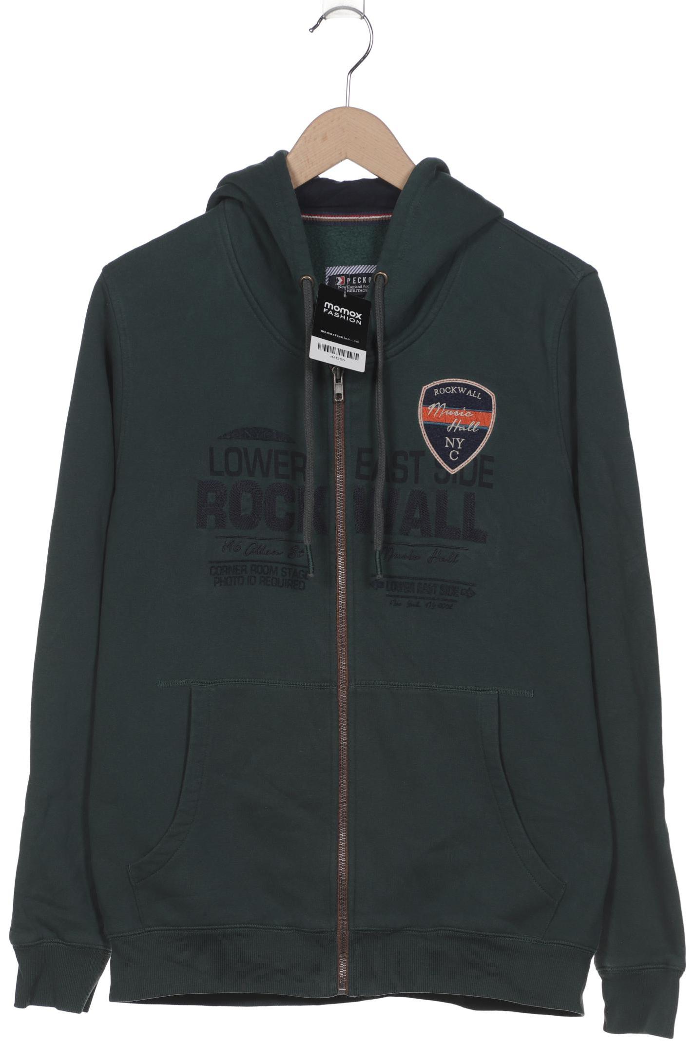 

Peckott Herren Kapuzenpullover, grün, Gr. 48