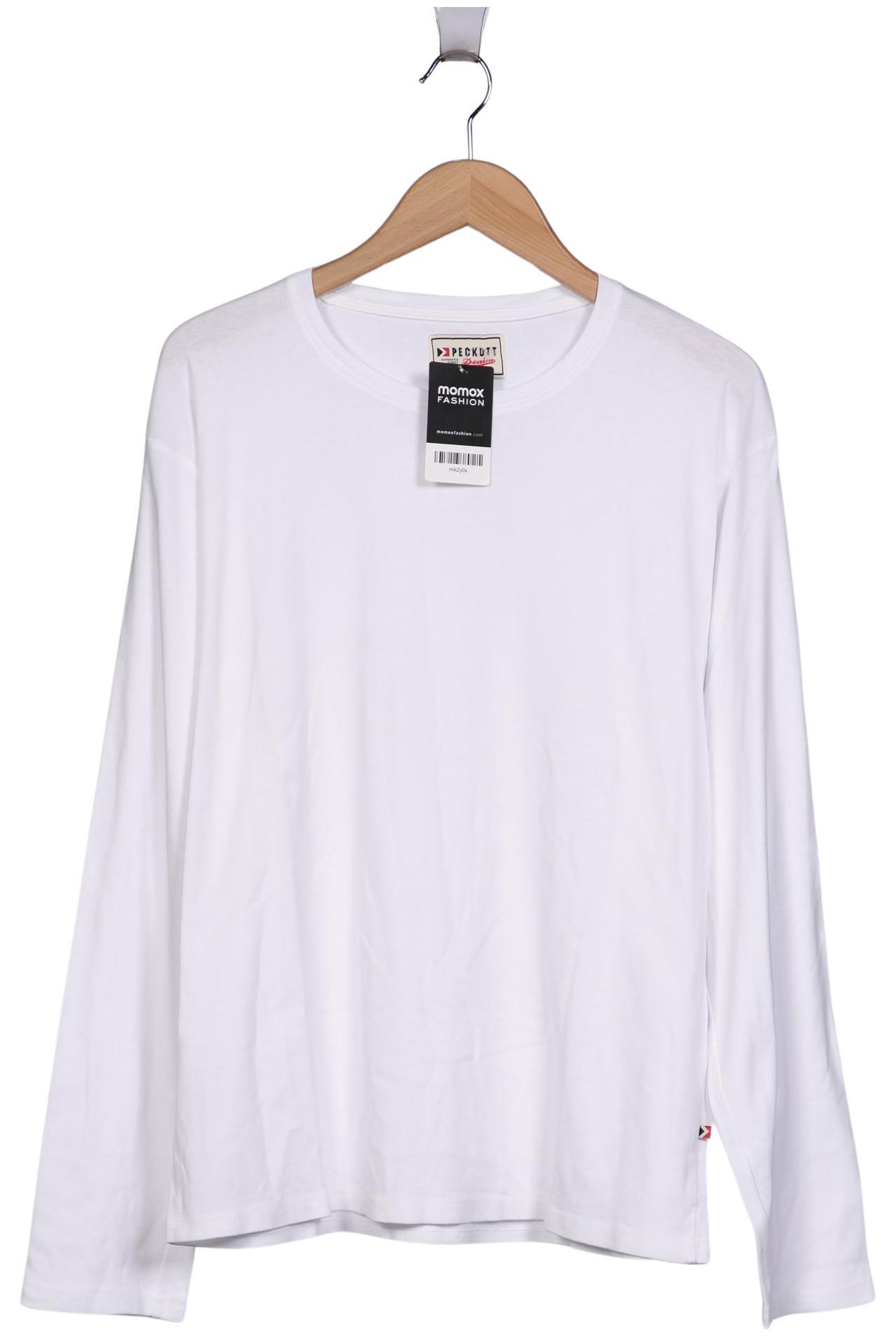 

Peckott Herren Langarmshirt, weiß, Gr. 54