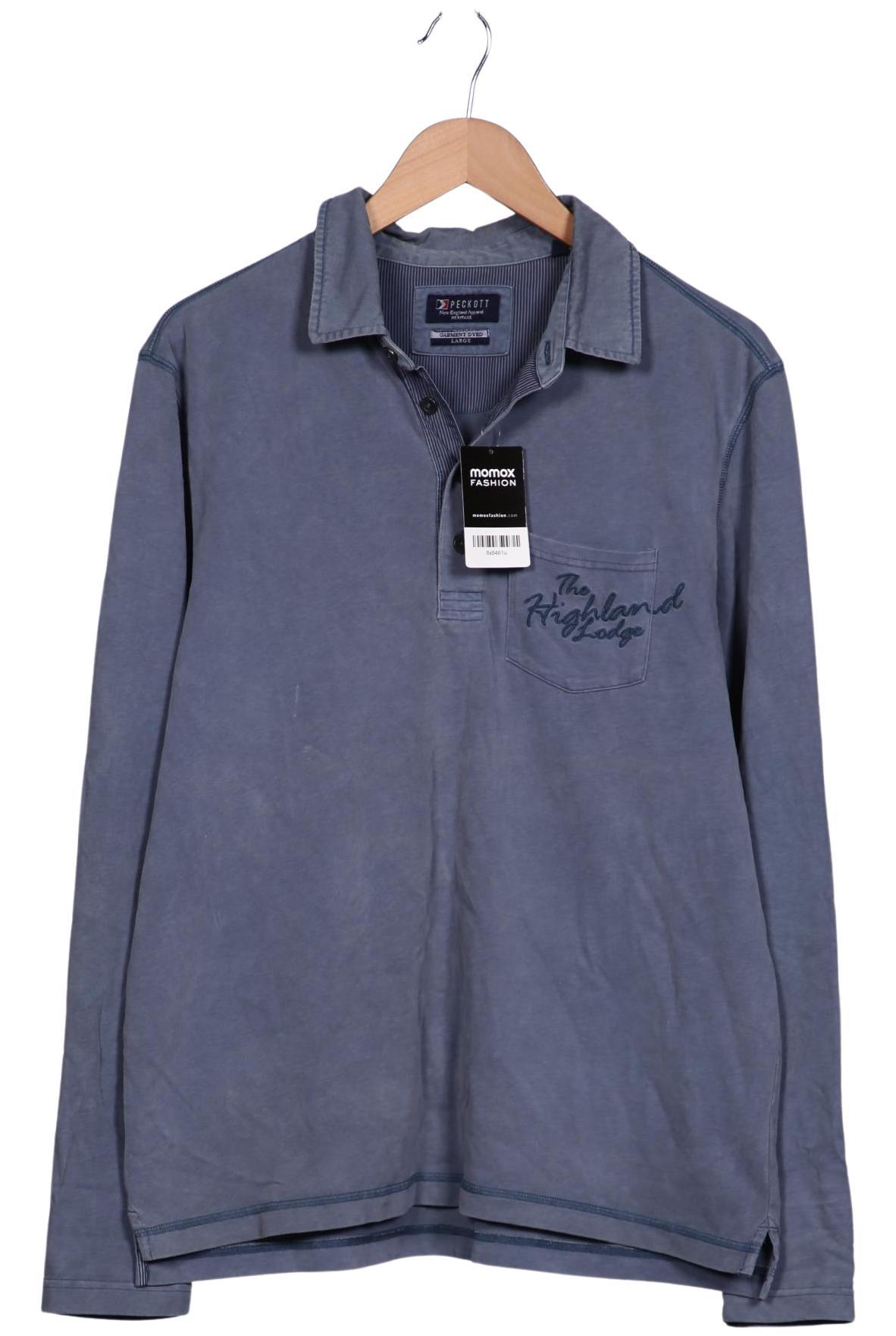 

Peckott Herren Poloshirt, blau, Gr. 52