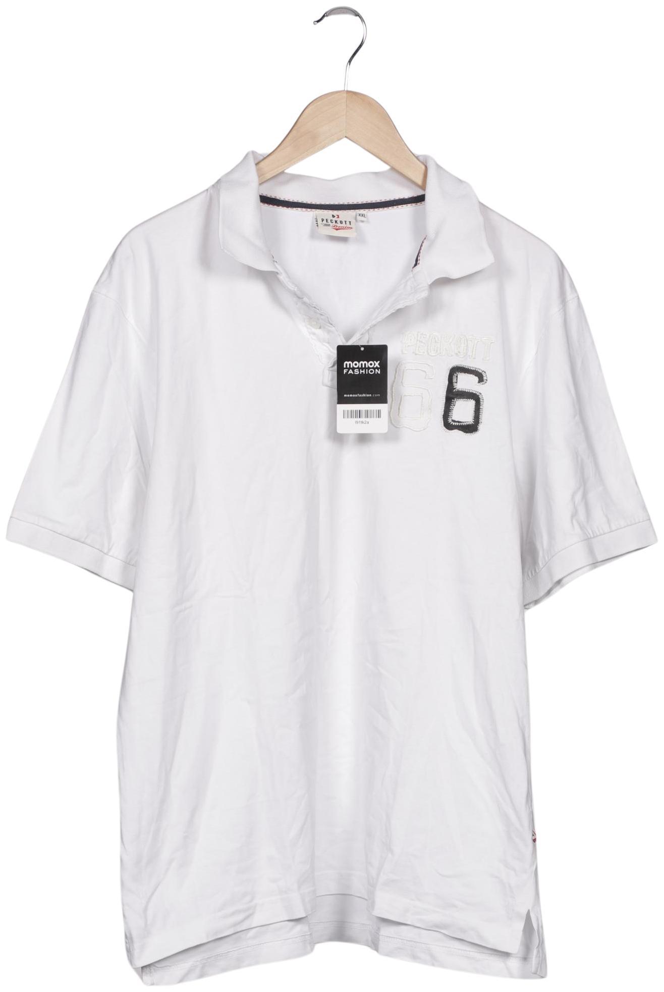 

Peckott Herren Poloshirt, weiß, Gr. 56