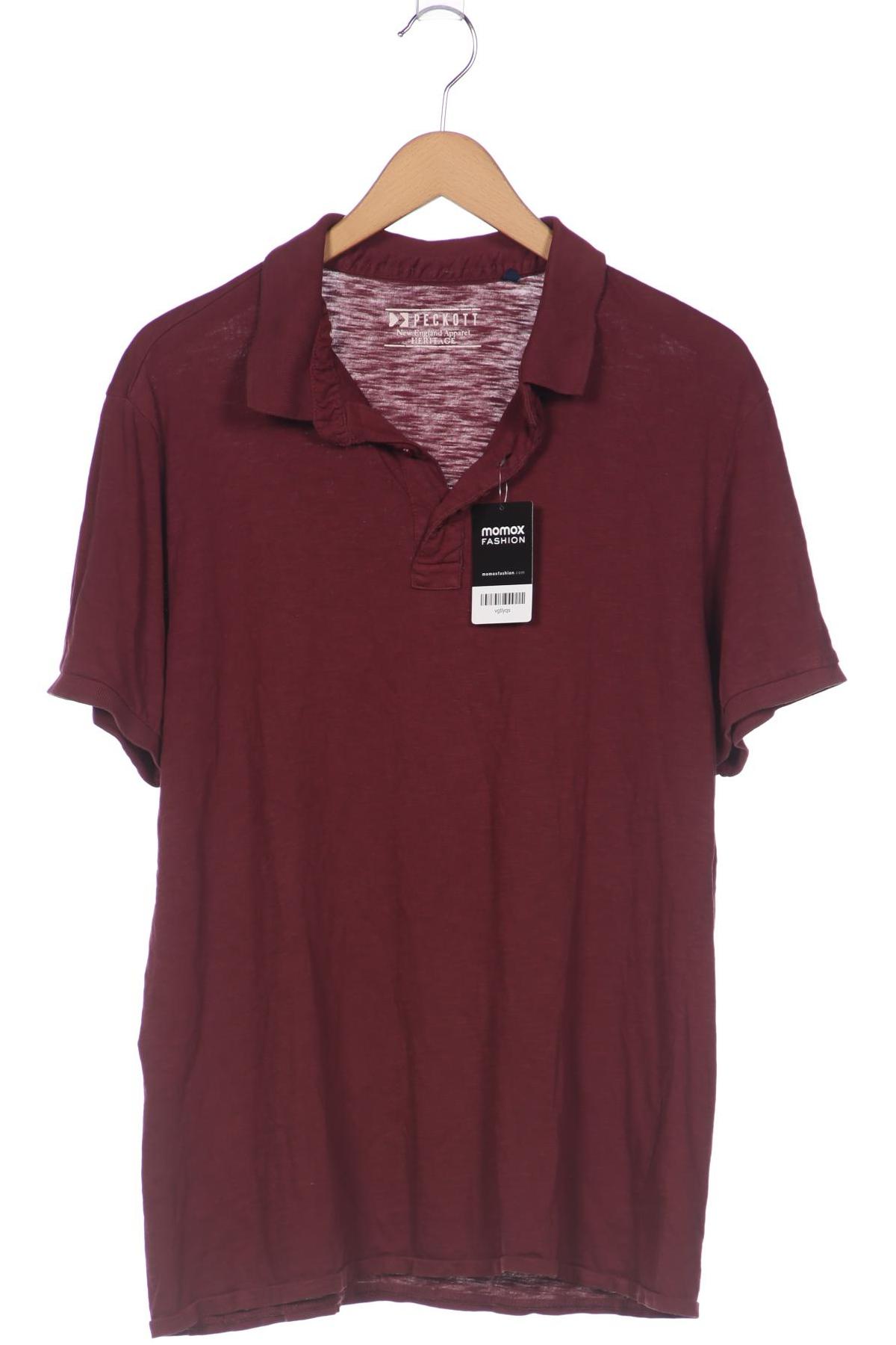 

Peckott Herren Poloshirt, bordeaux, Gr. 54