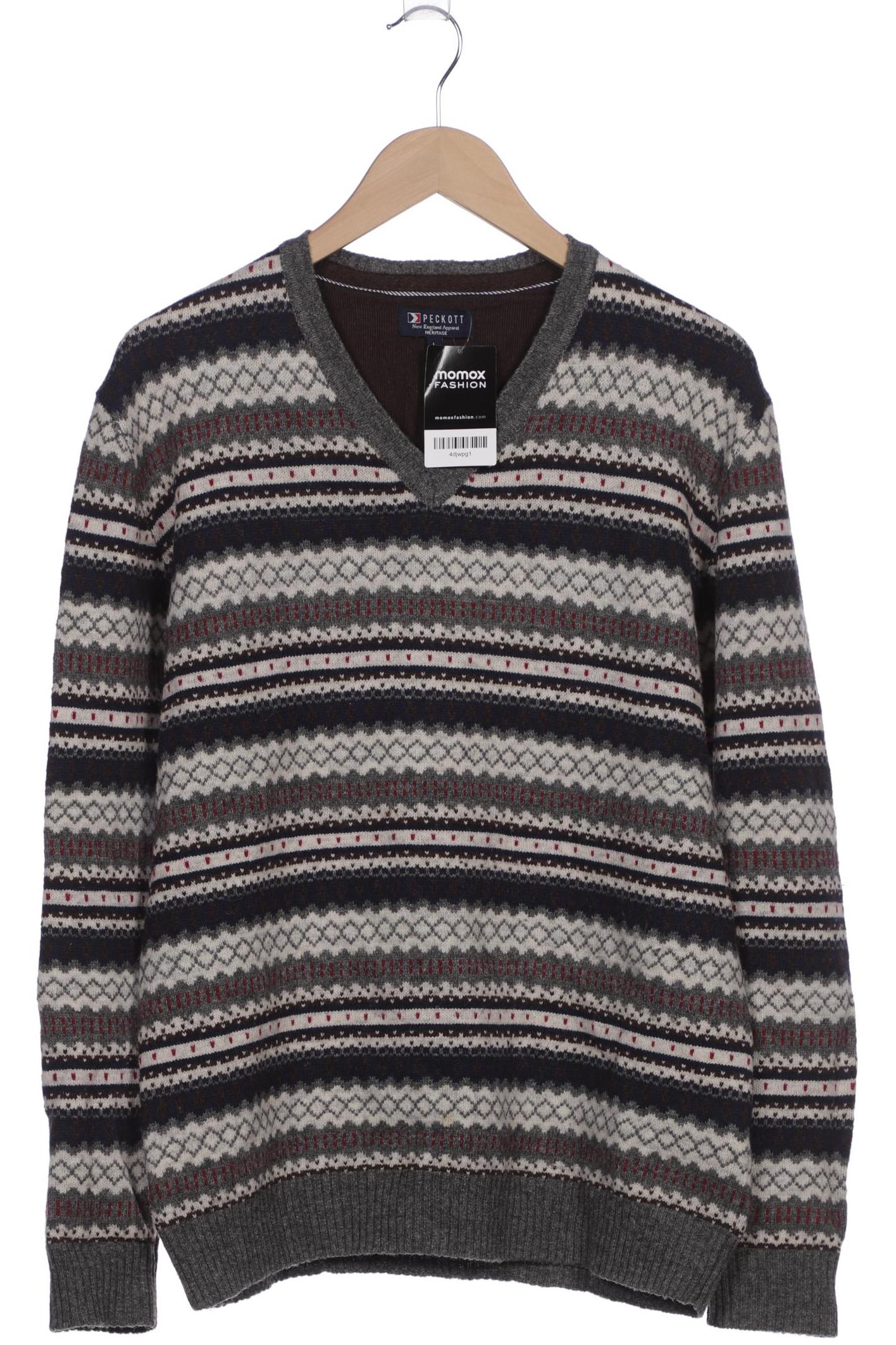 

Peckott Herren Pullover, grau, Gr. 52