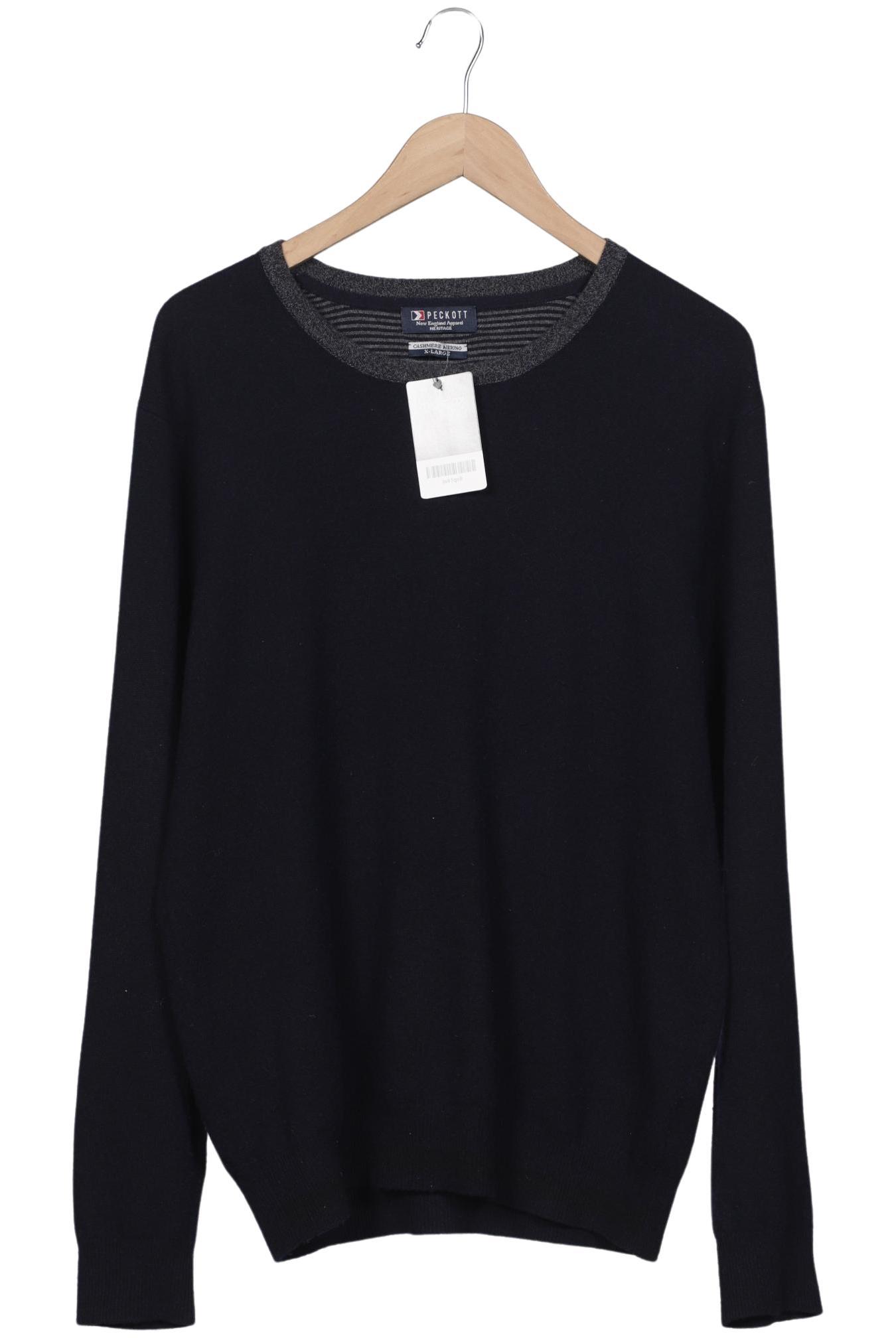 Thumbnail - Peckott Herren Pullover, marineblau, Gr. 54
