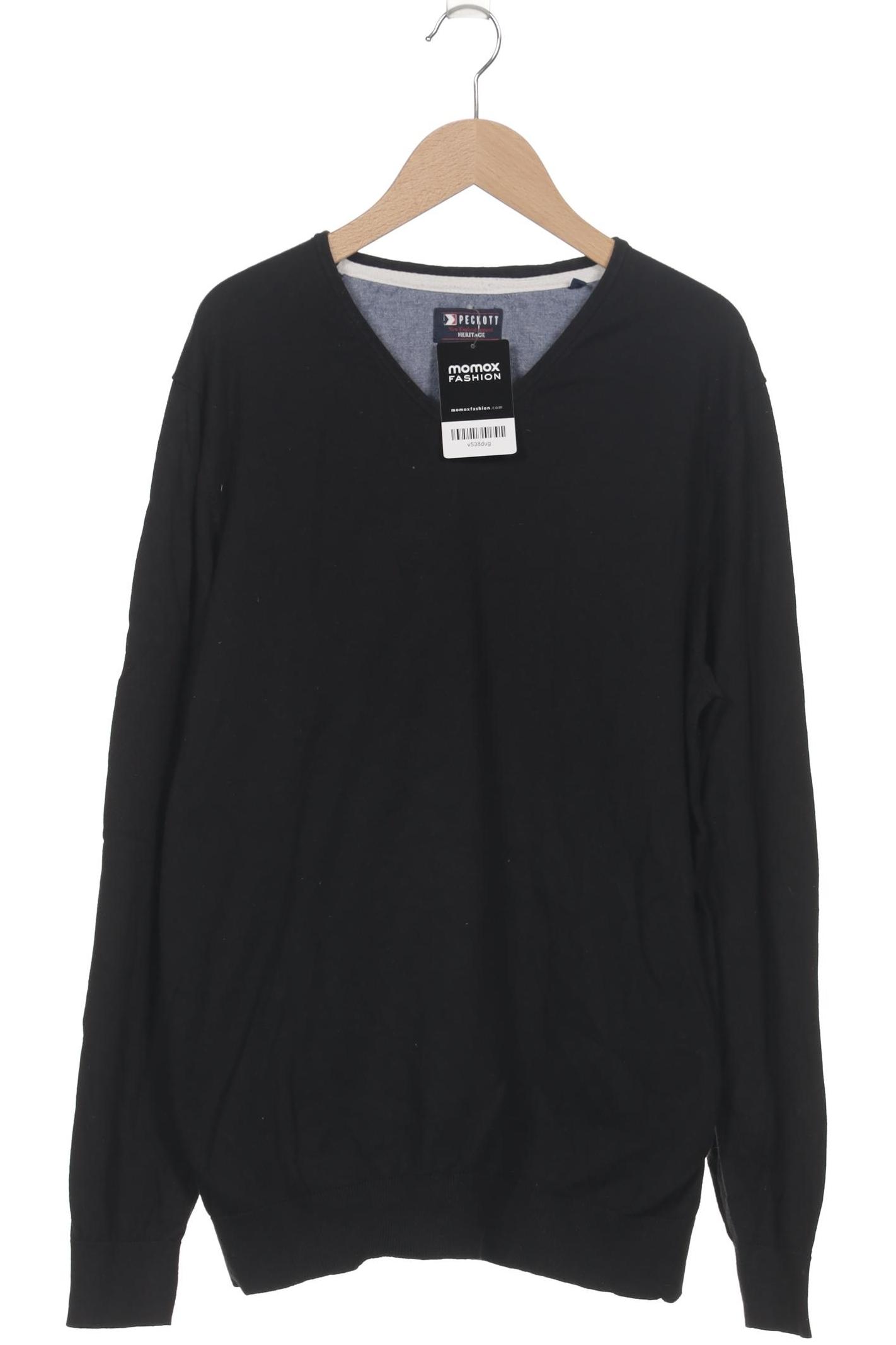 Thumbnail - Peckott Herren Pullover, schwarz, Gr. 54