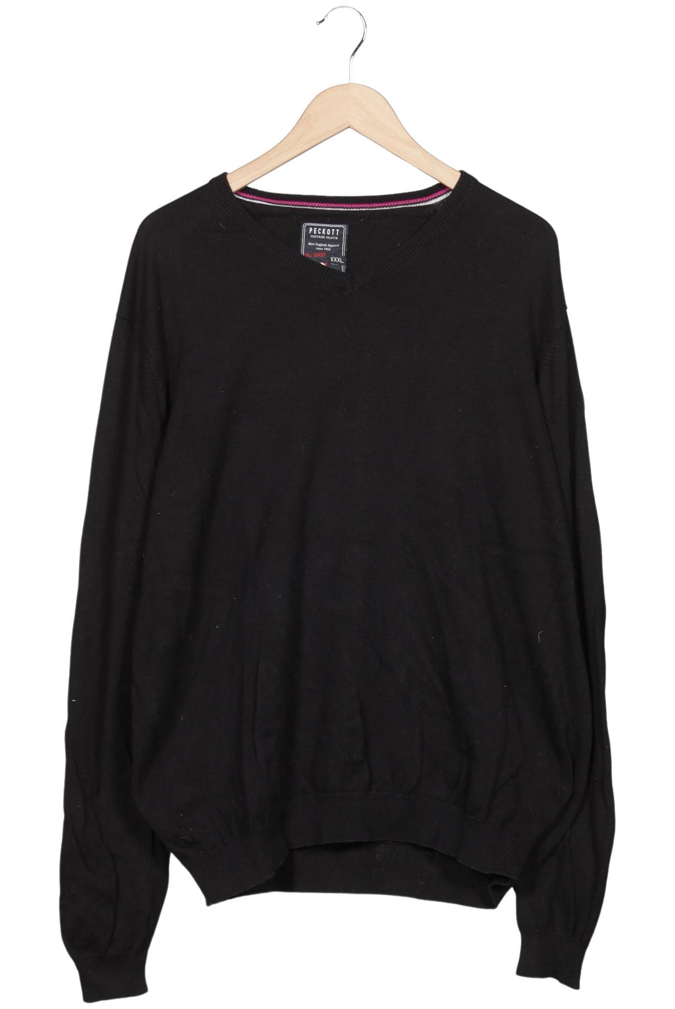 Thumbnail - Peckott Herren Pullover, schwarz, Gr. 58