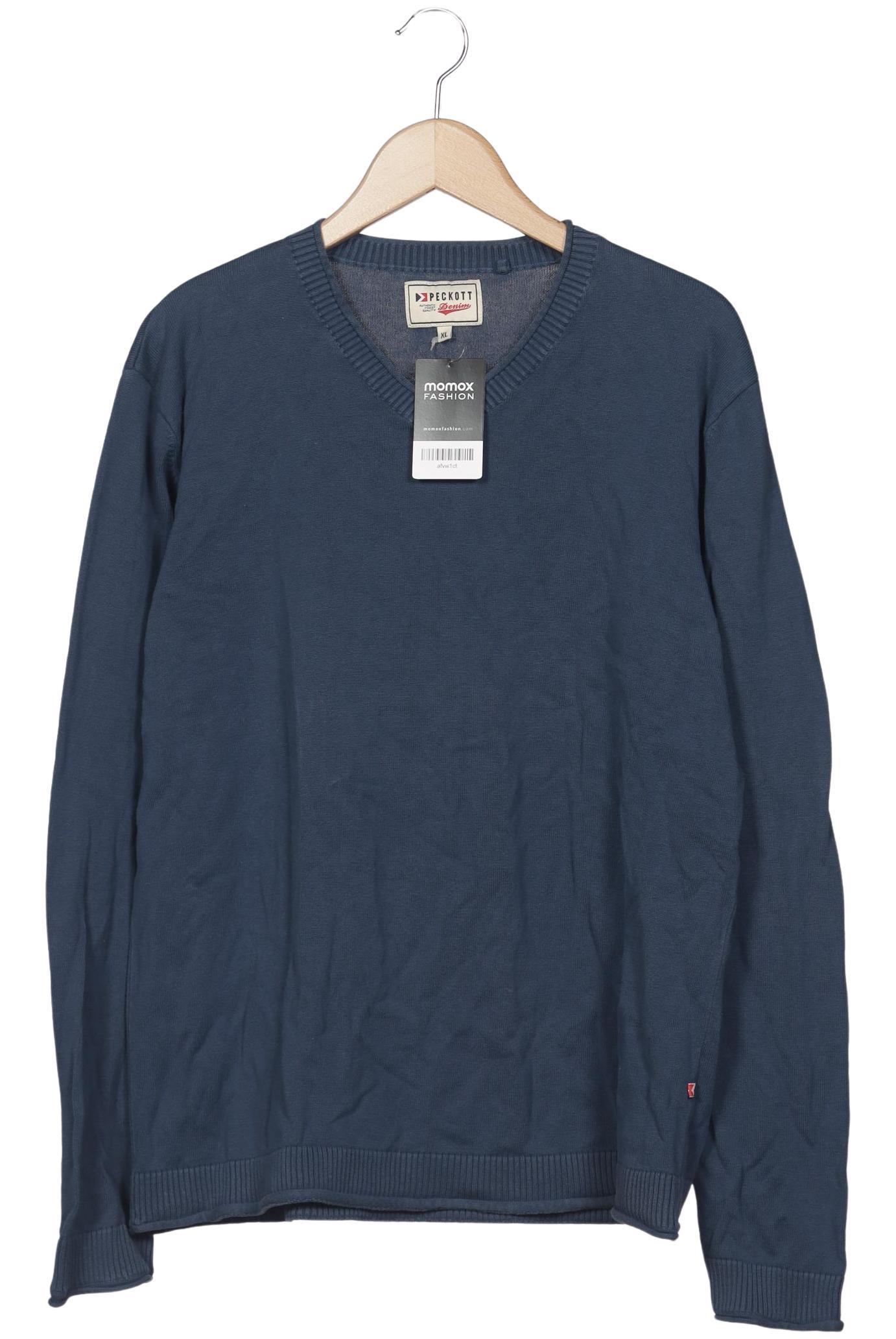 Thumbnail - Peckott Herren Pullover, marineblau, Gr. 54