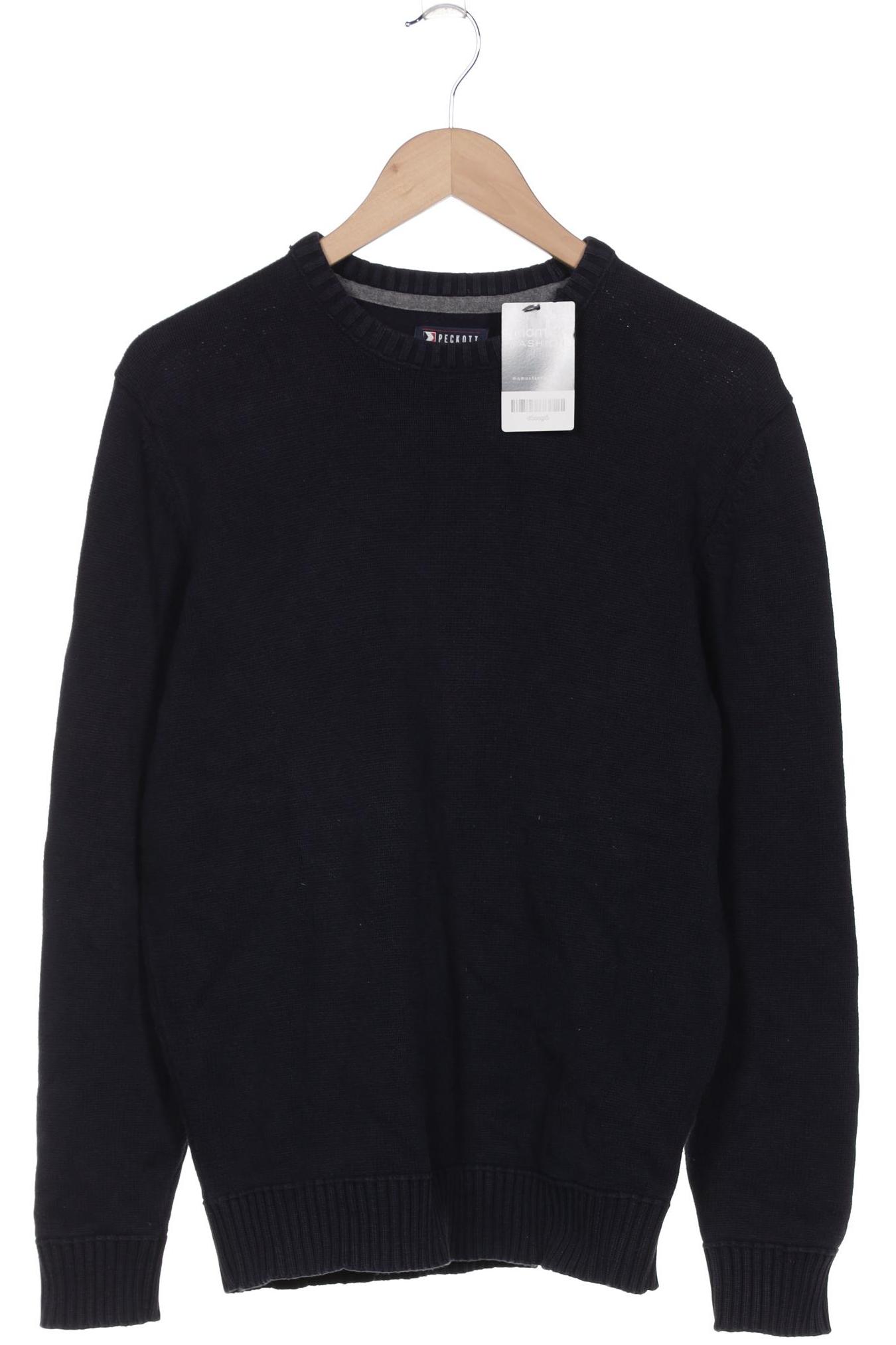 Thumbnail - Peckott Herren Pullover, marineblau, Gr. 54