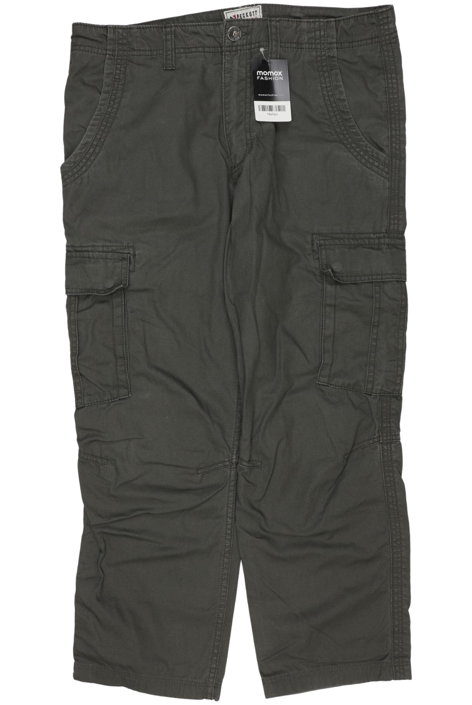 Thumbnail - Peckott Herren Stoffhose, grün, Gr. 32