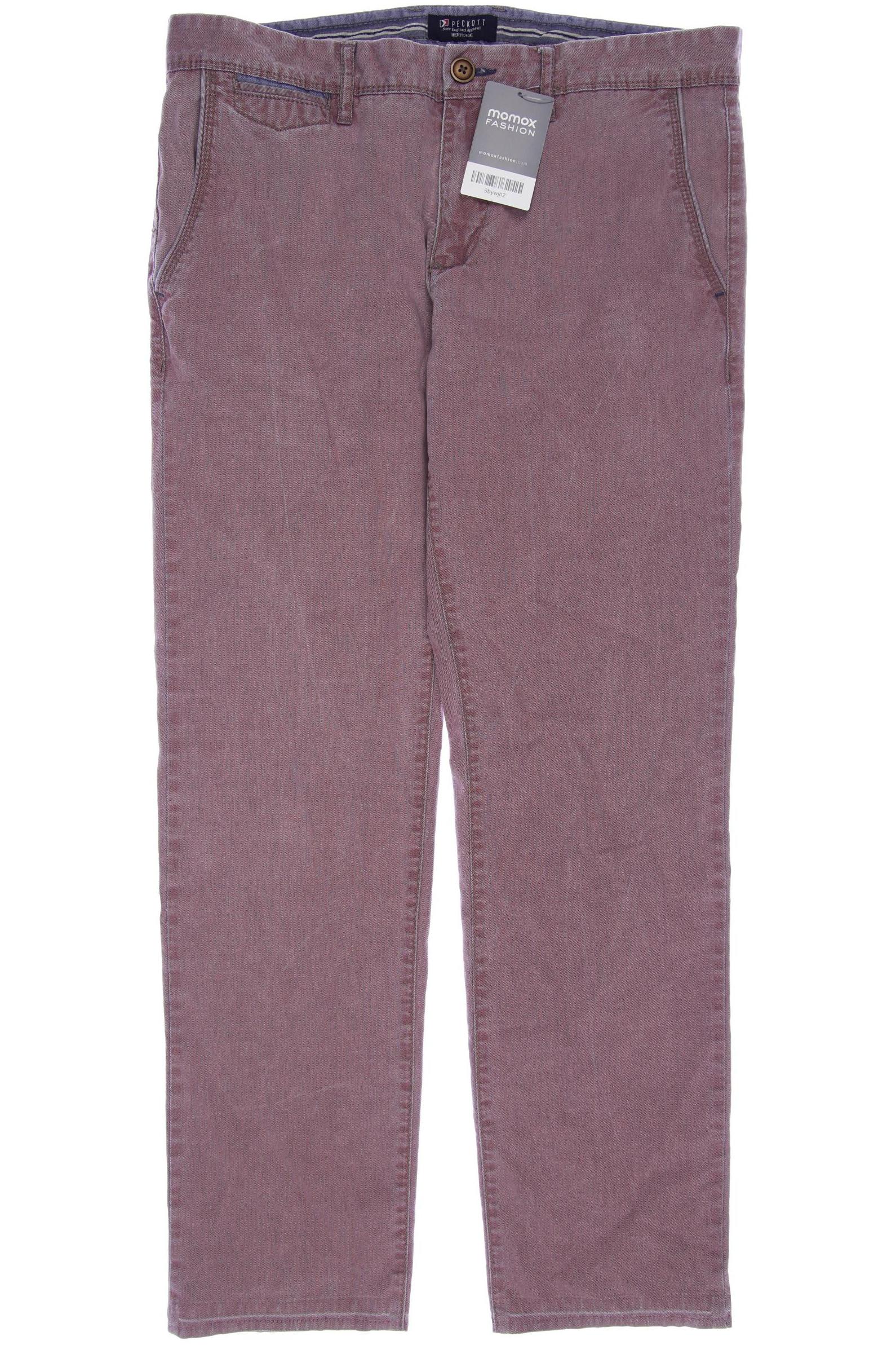 

Peckott Herren Stoffhose, bordeaux, Gr. 48