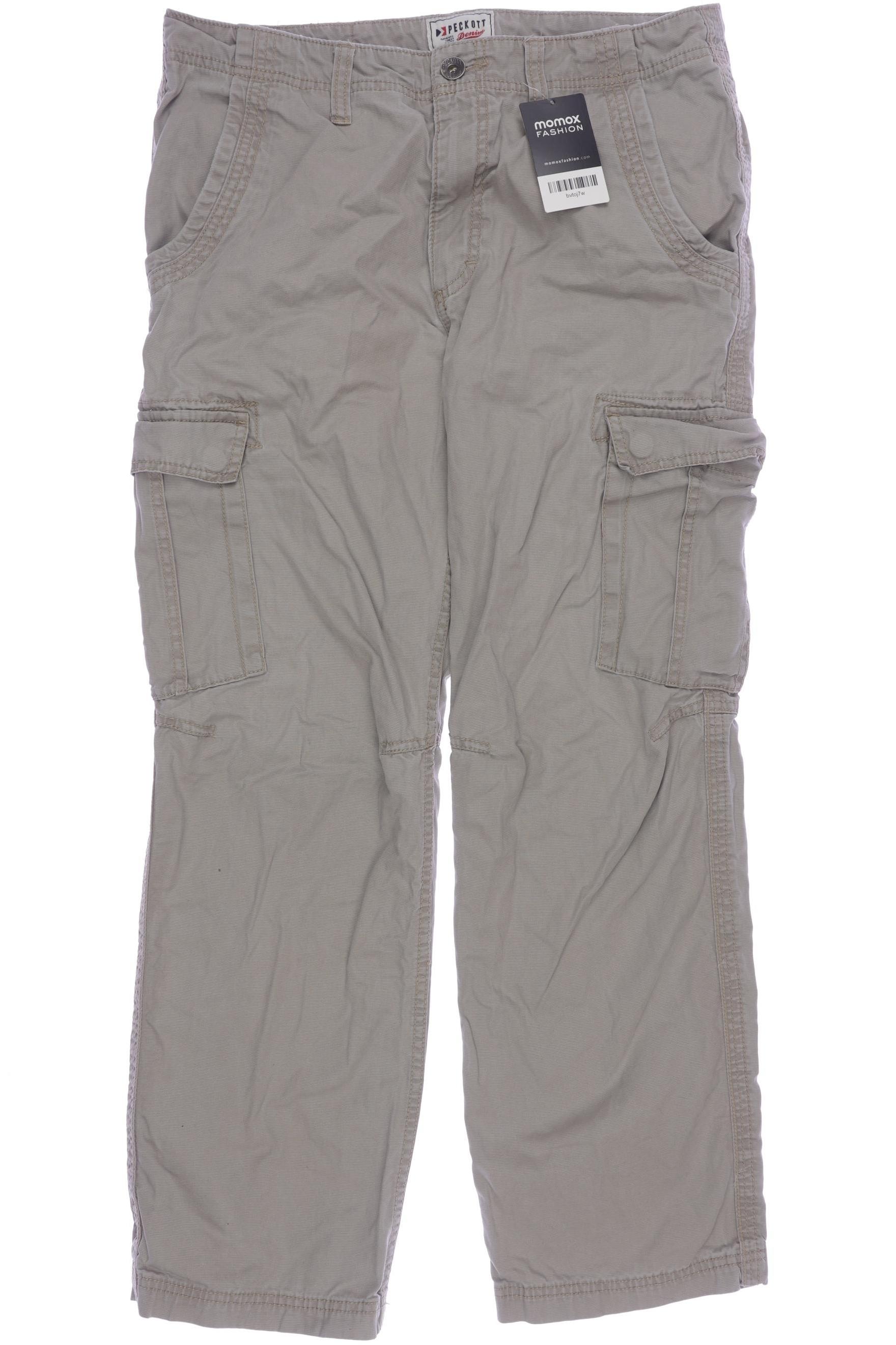 

Peckott Herren Stoffhose, beige, Gr. 32