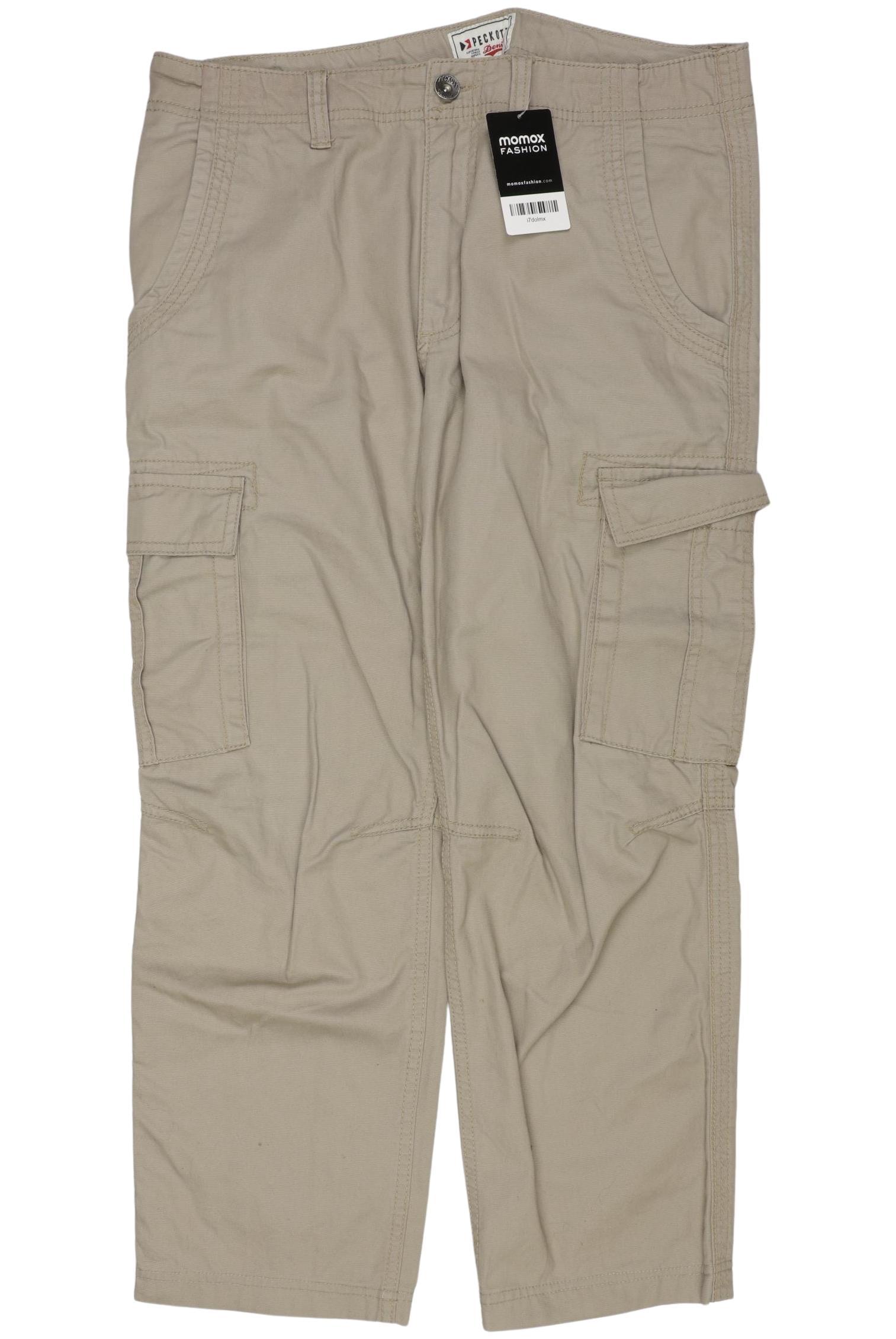Thumbnail - Peckott Herren Stoffhose, beige, Gr. 32