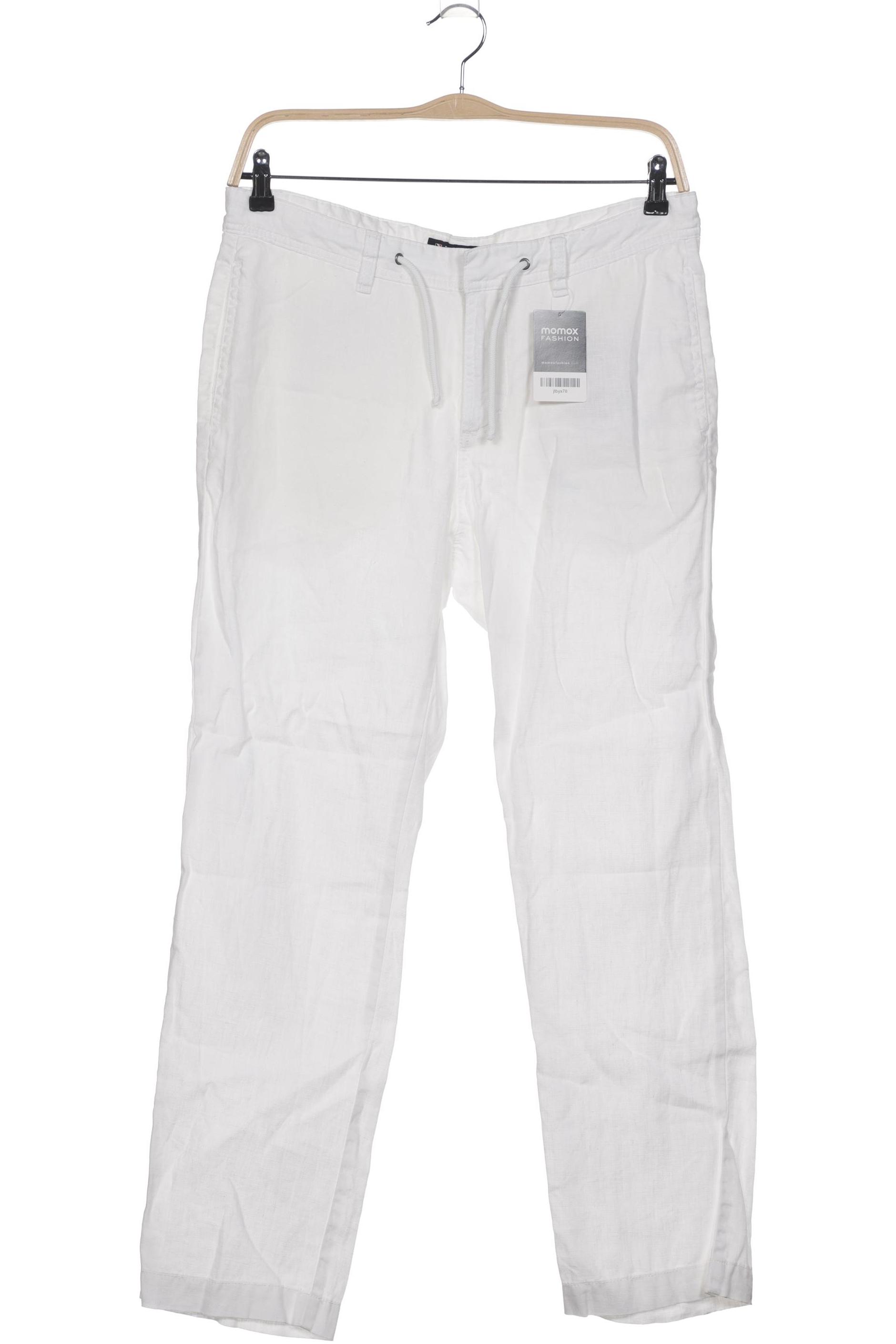 

Peckott Herren Stoffhose, weiß, Gr. 25