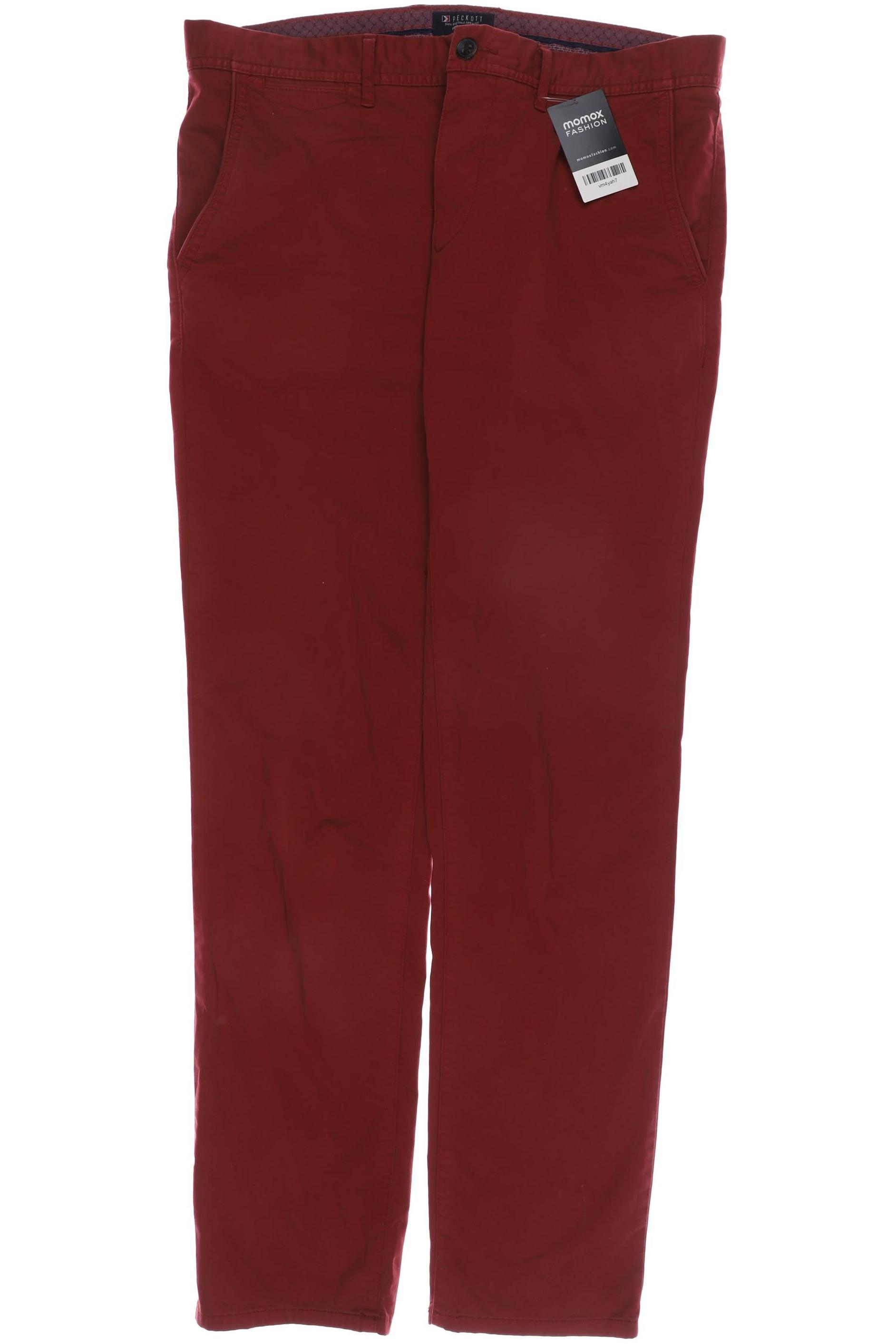 

PECKOTT Herren Stoffhose, rot