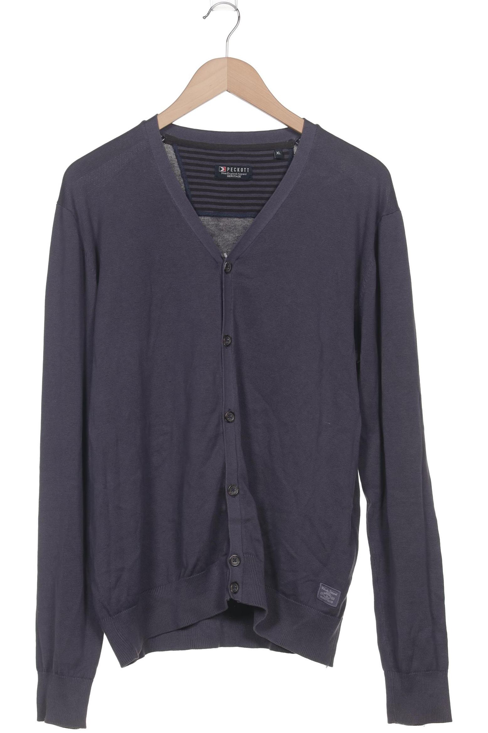 

Peckott Herren Strickjacke, marineblau, Gr. 54