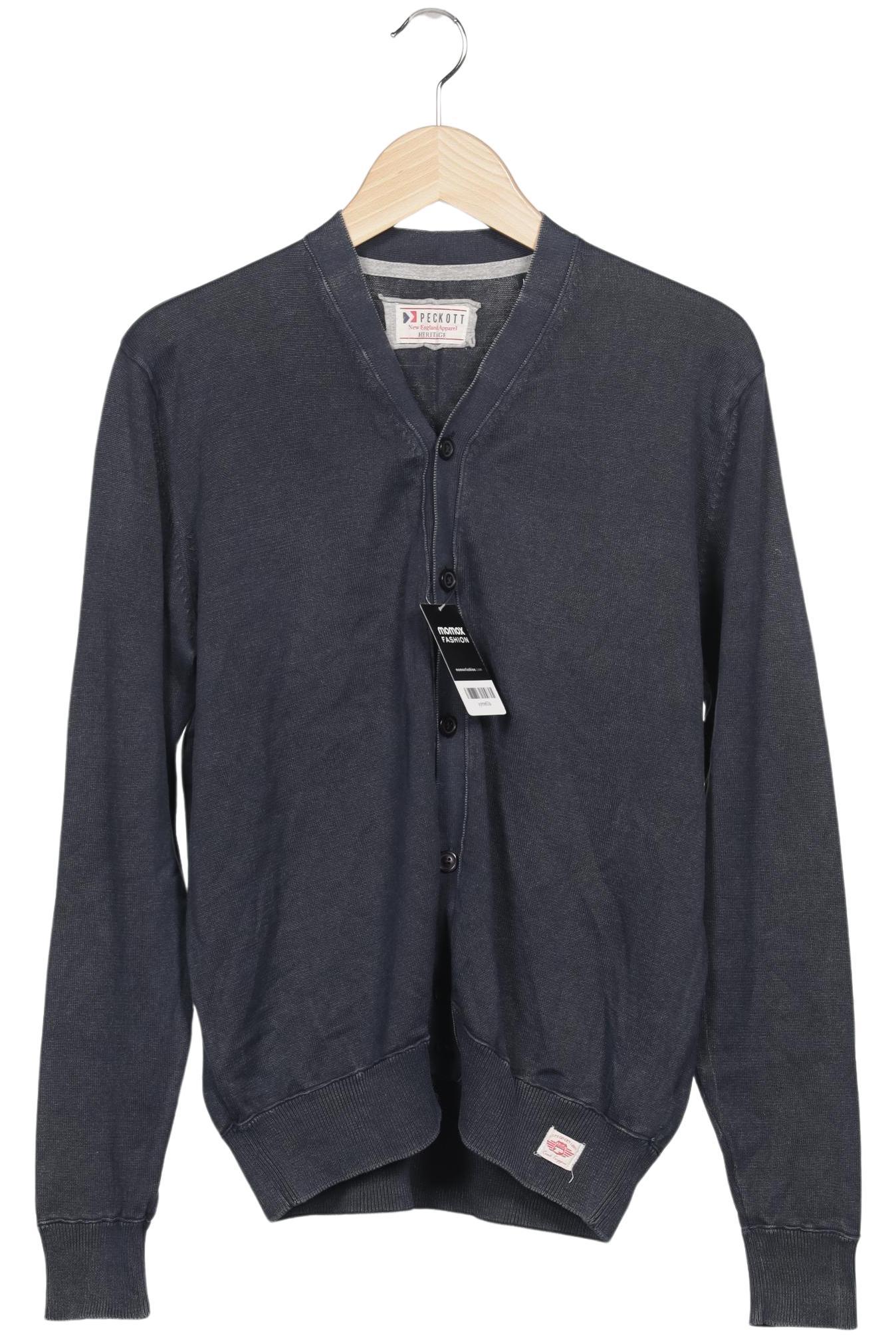 

Peckott Herren Strickjacke, marineblau, Gr. 52