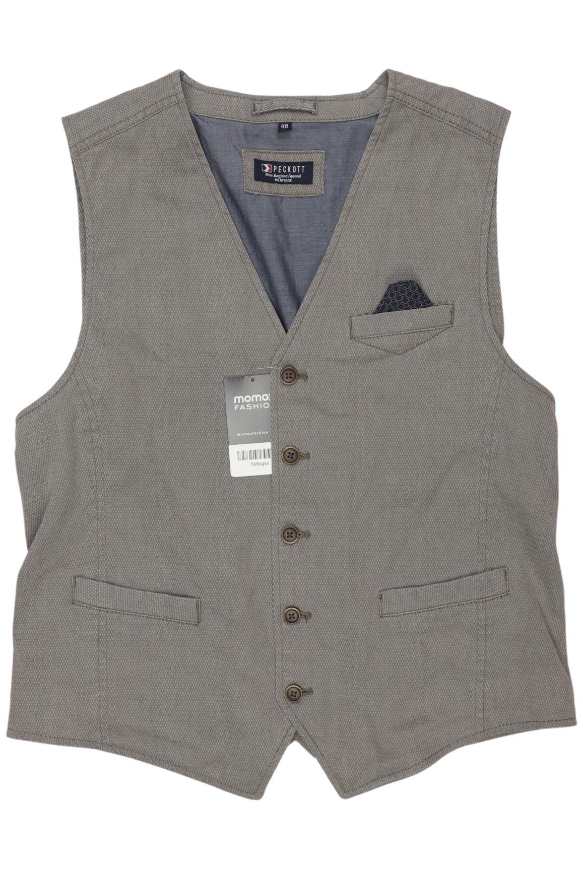Thumbnail - Peckott Herren Weste, grau, Gr. 48