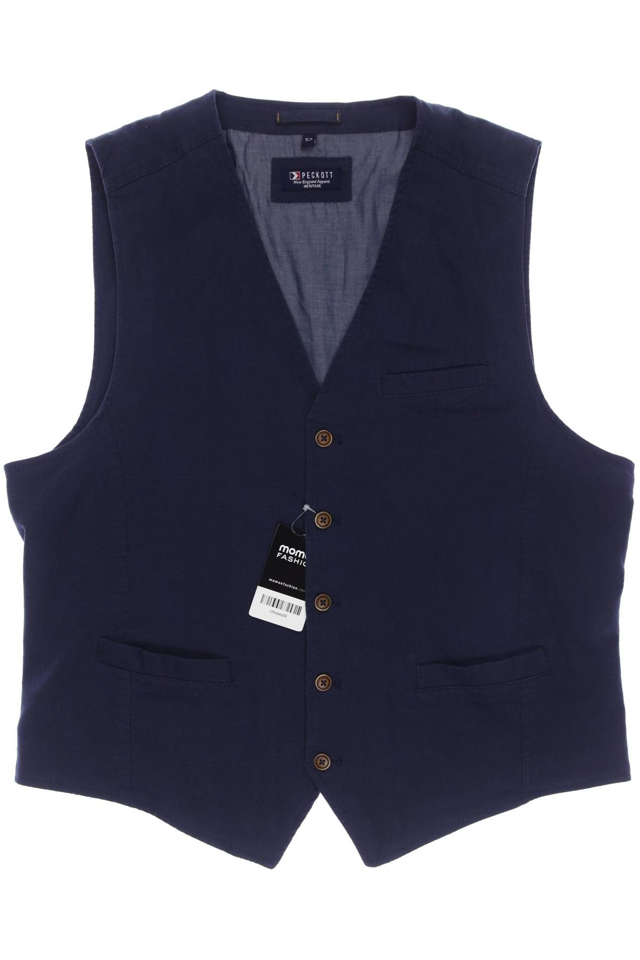 

Peckott Herren Weste, marineblau, Gr. 52