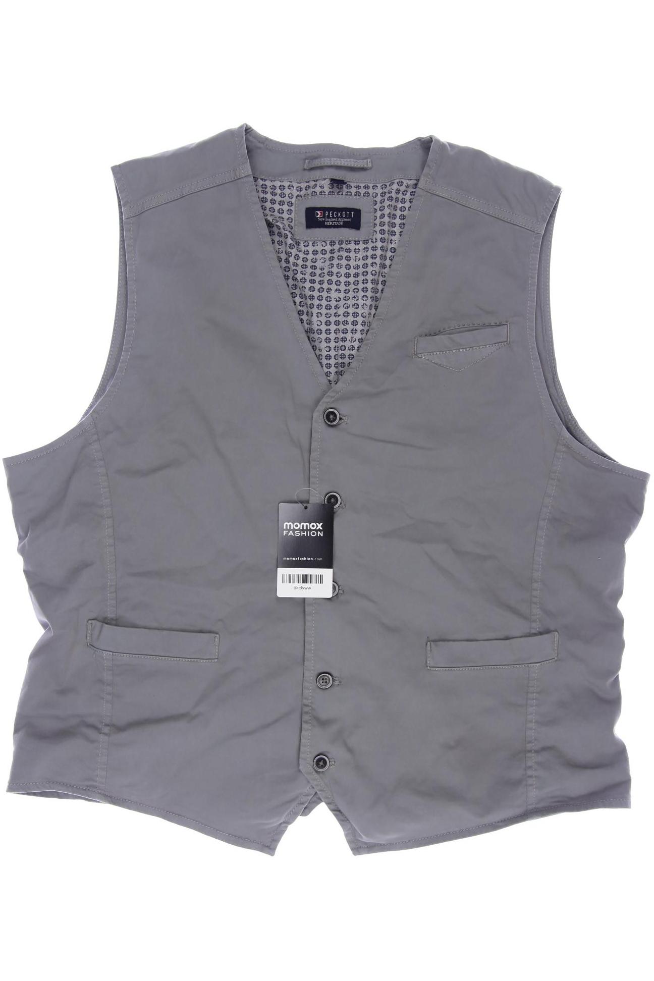 

Peckott Herren Weste, grau, Gr. 56