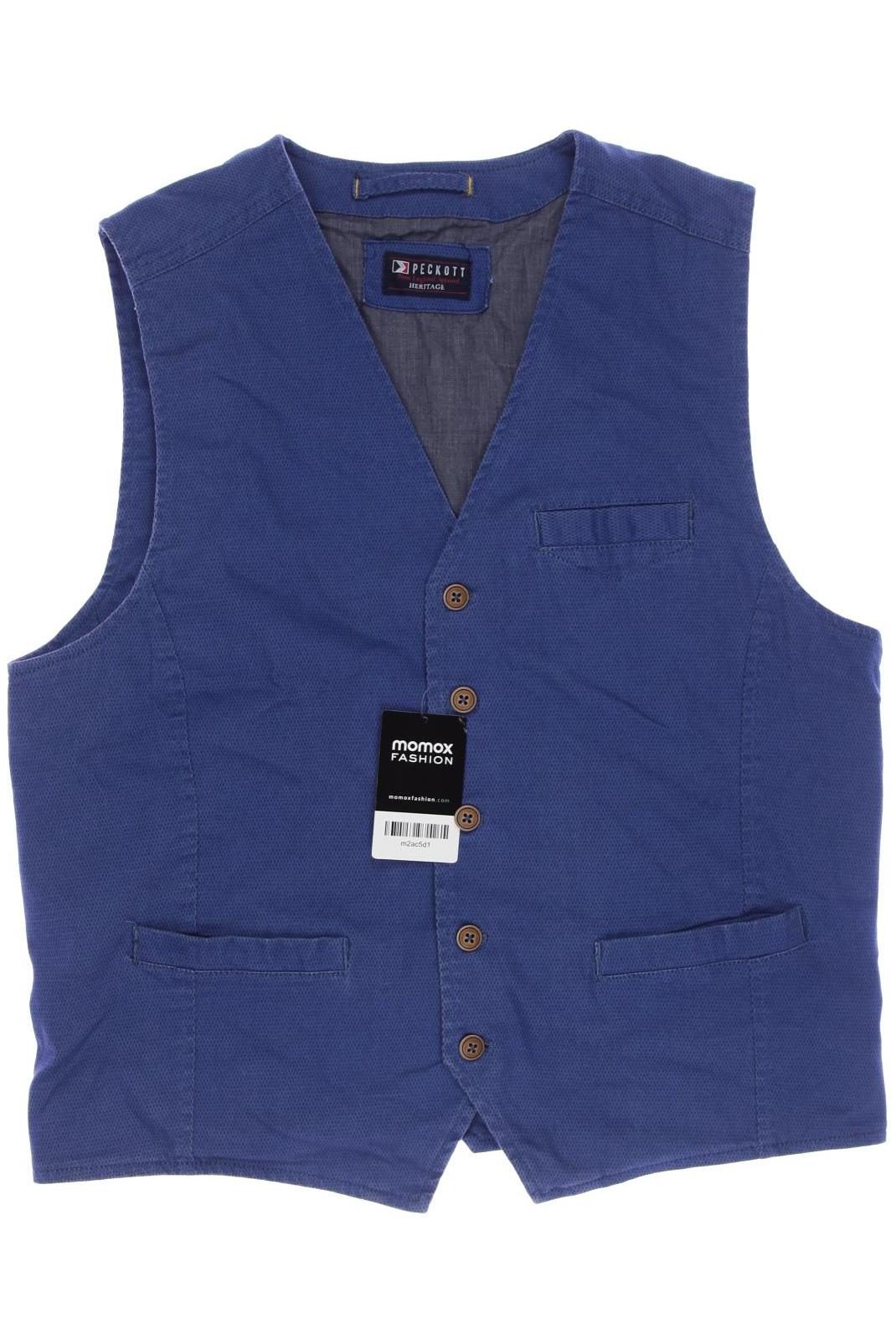 

Peckott Herren Weste, blau, Gr. 50