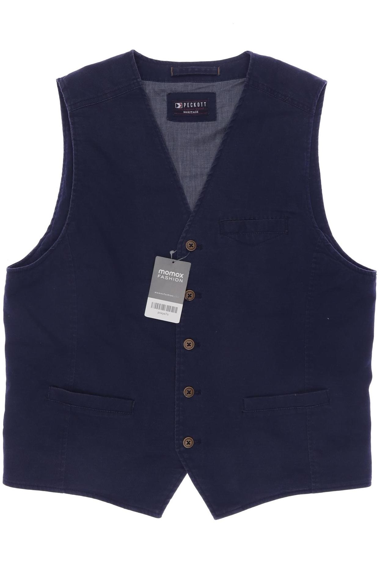 

Peckott Herren Weste, marineblau, Gr. 48