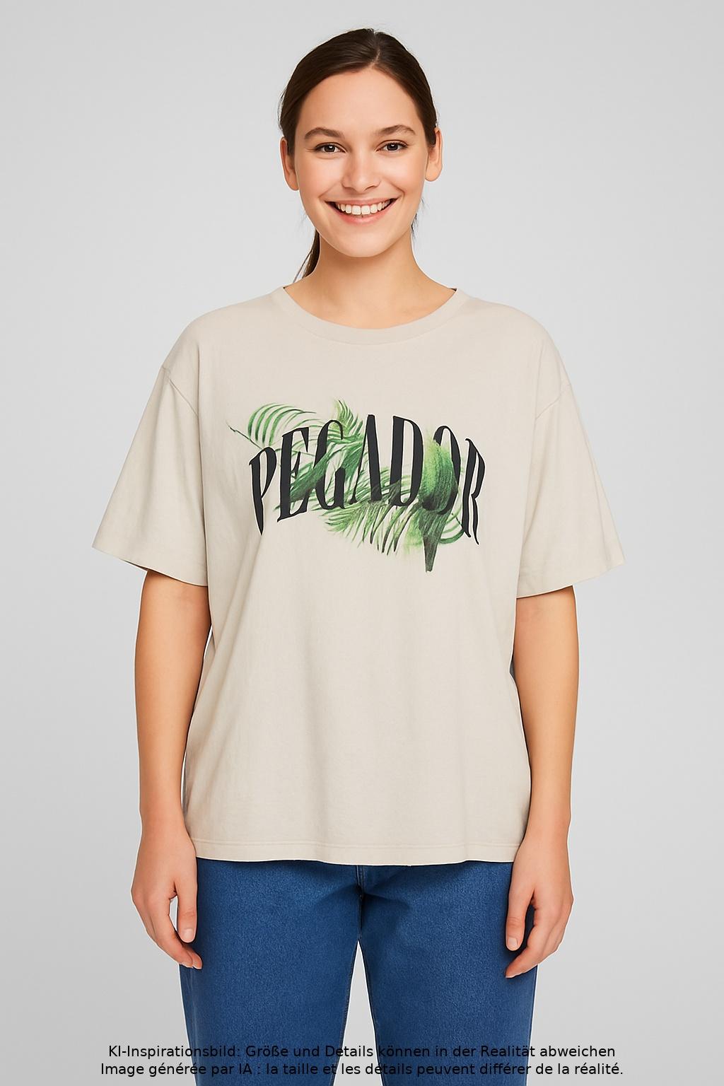 

Pegador Damen T-Shirt, beige, Gr. 42