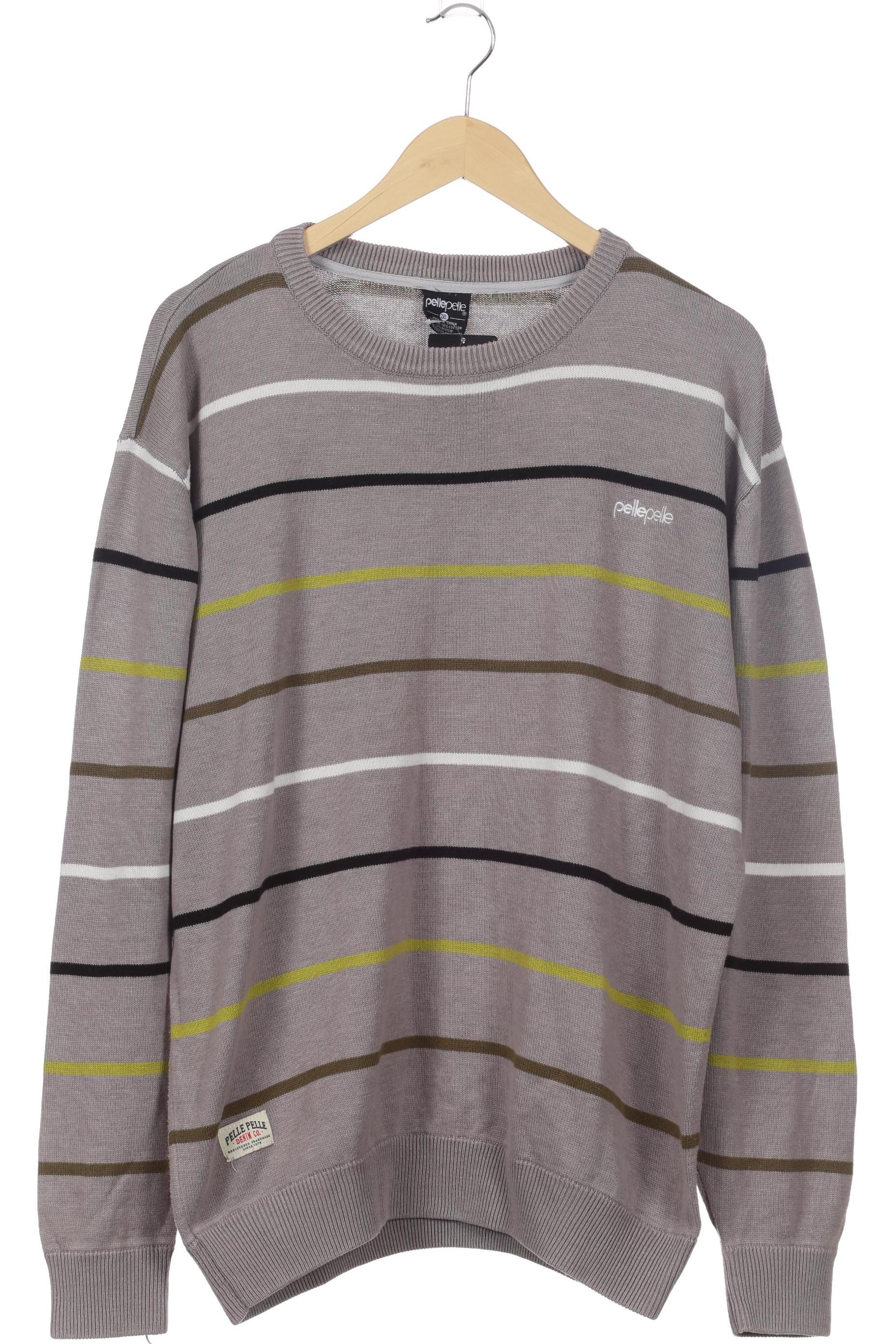

pelle pelle Herren Pullover, grau, Gr. 56