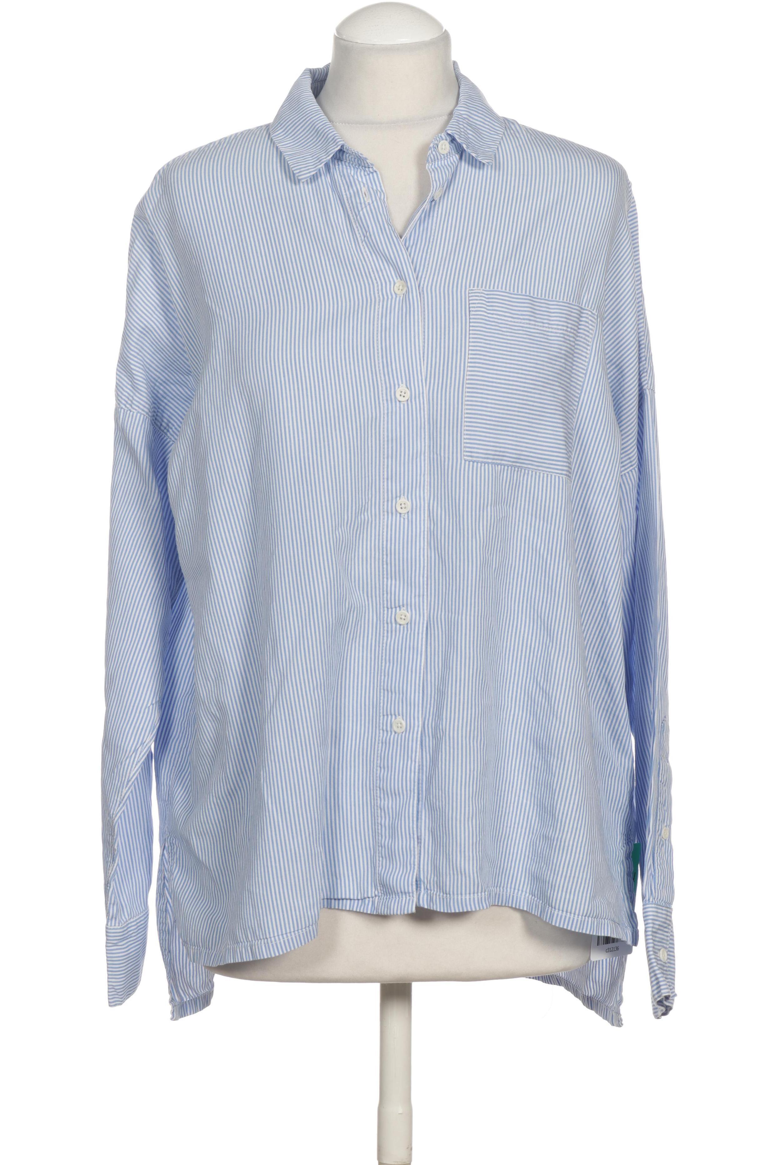 

People Tree Damen Bluse, blau, Gr.