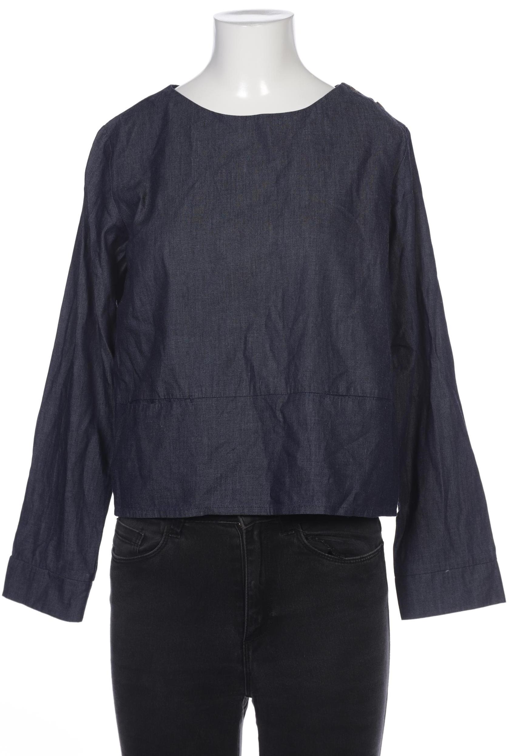 

People Tree Damen Bluse, marineblau