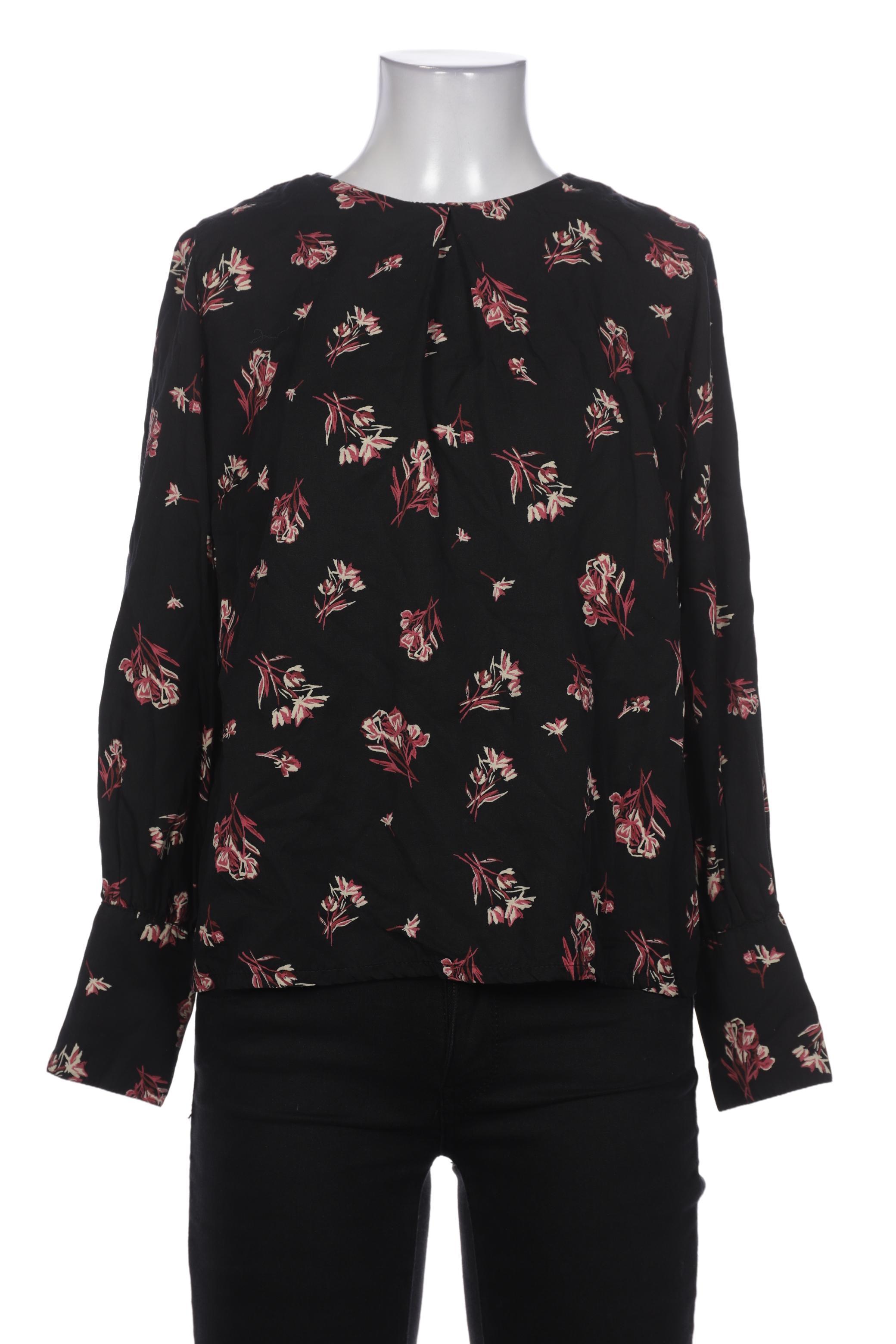

People Tree Damen Bluse, schwarz, Gr. 8