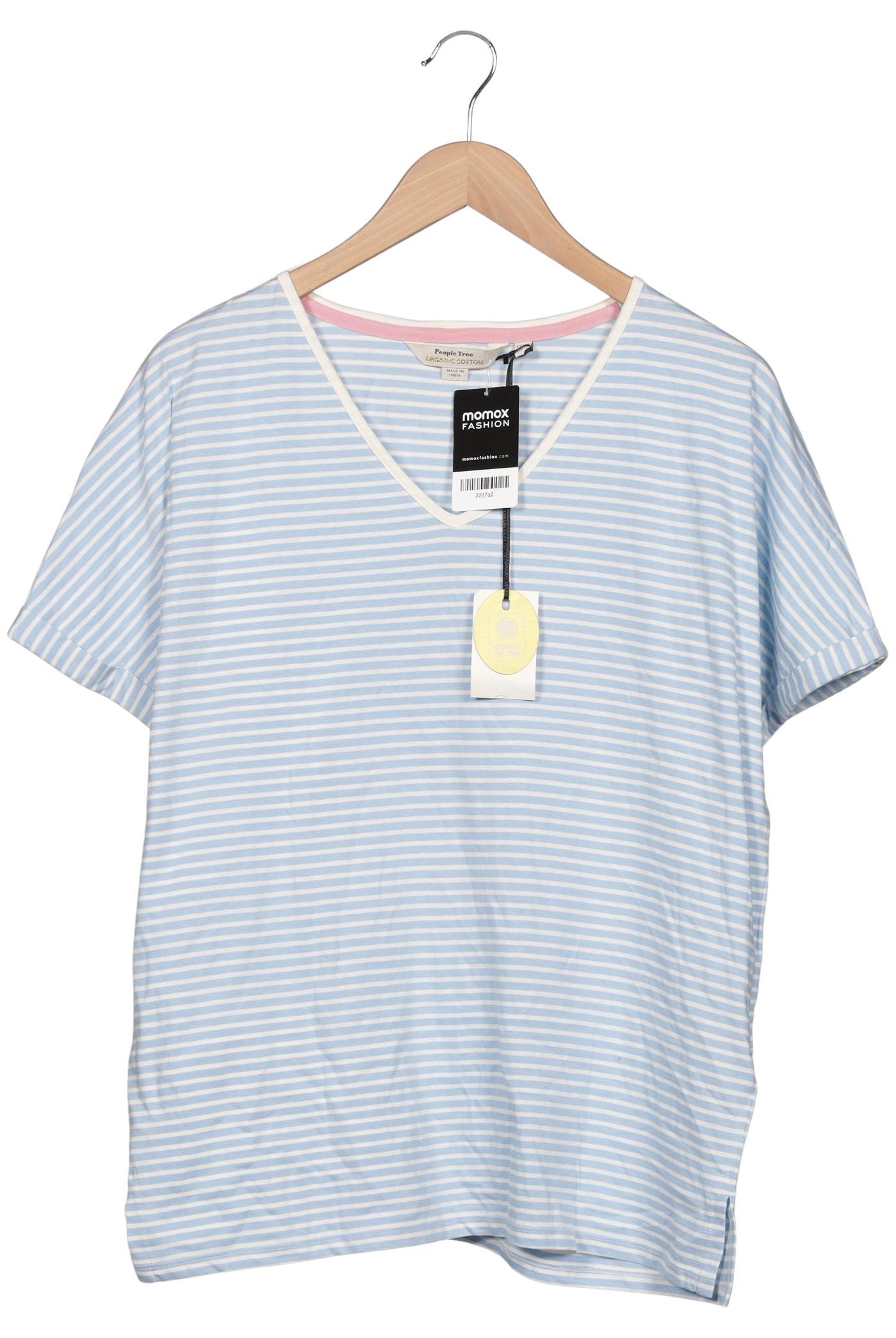 

People Tree Damen T-Shirt, blau, Gr. 16