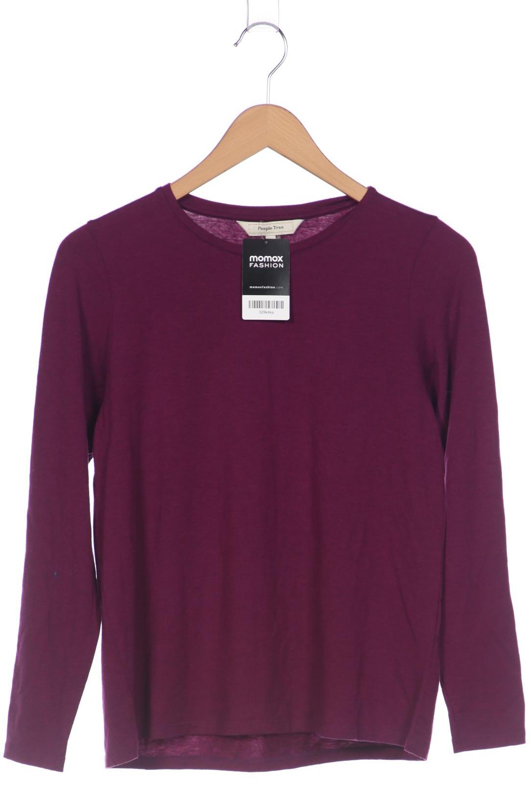 

People Tree Damen Langarmshirt, bordeaux, Gr. 8