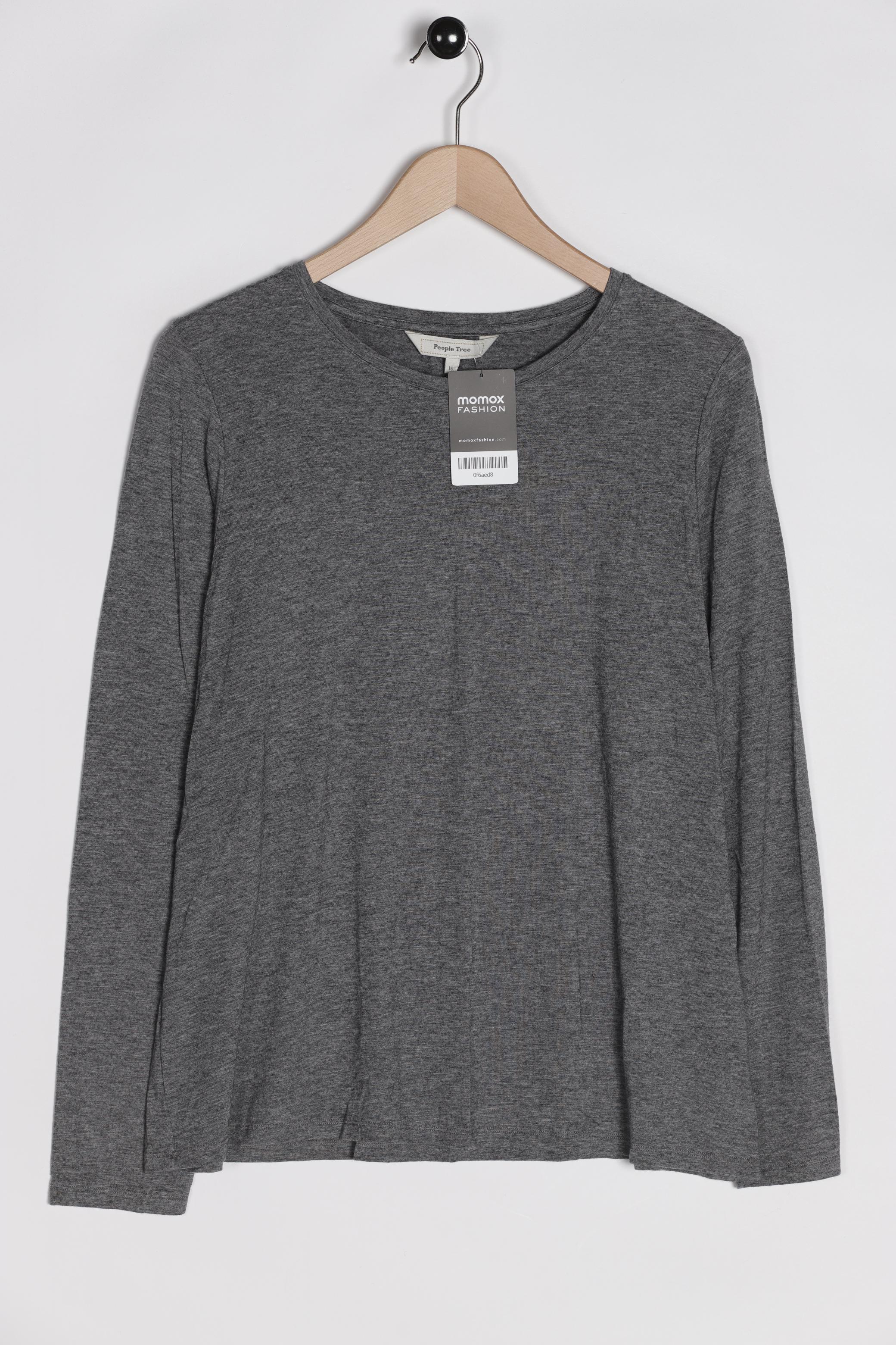 

People Tree Damen Langarmshirt, grau, Gr. 16