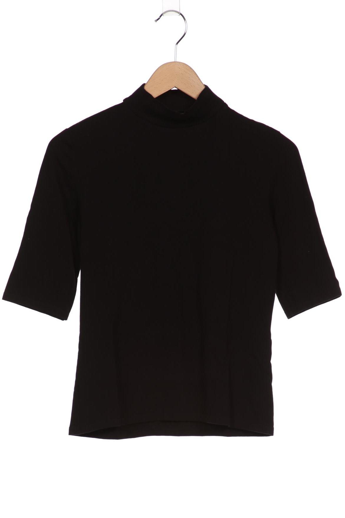 

People Tree Damen Langarmshirt, schwarz, Gr. 10