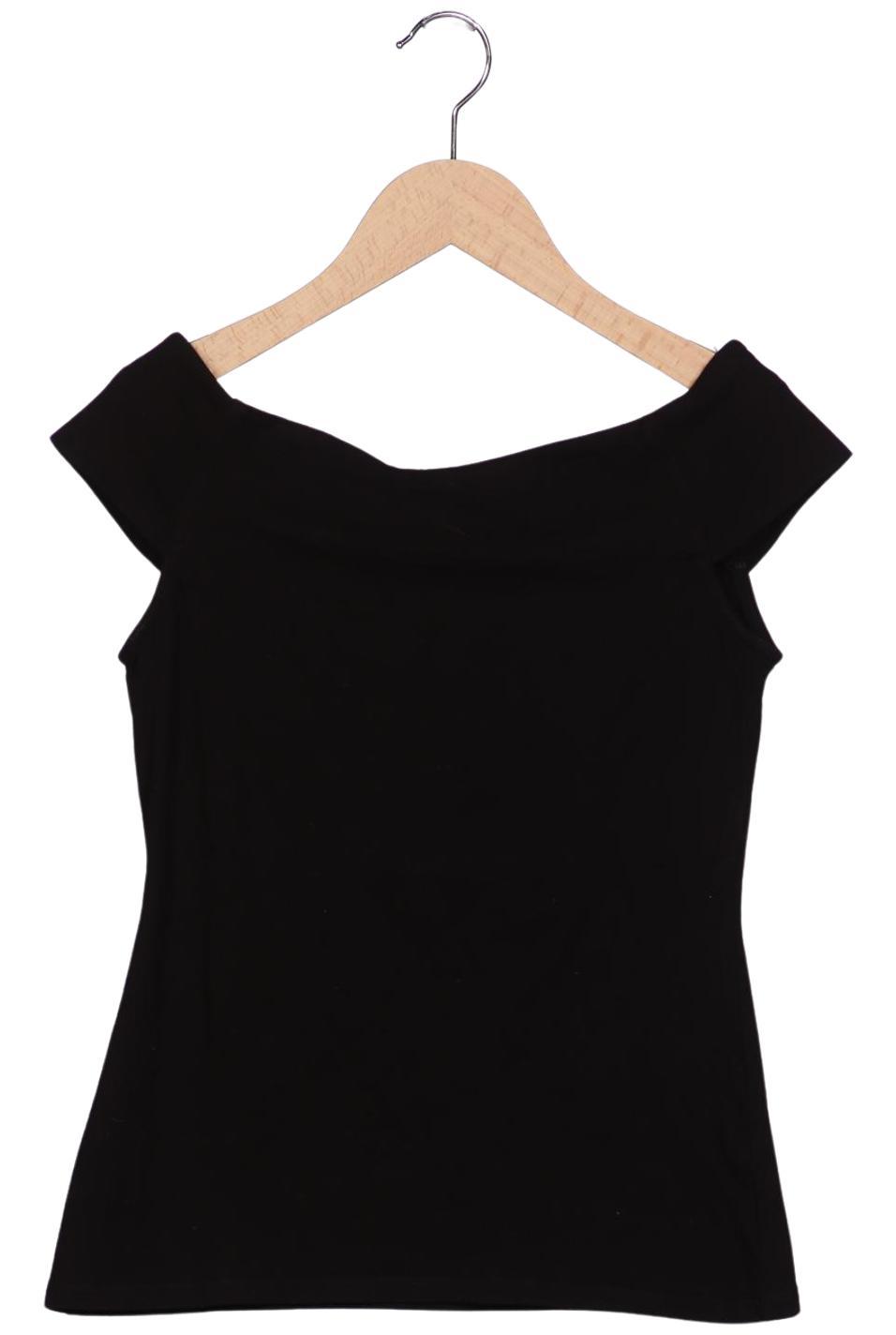 

People Tree Damen T-Shirt, schwarz, Gr. 10