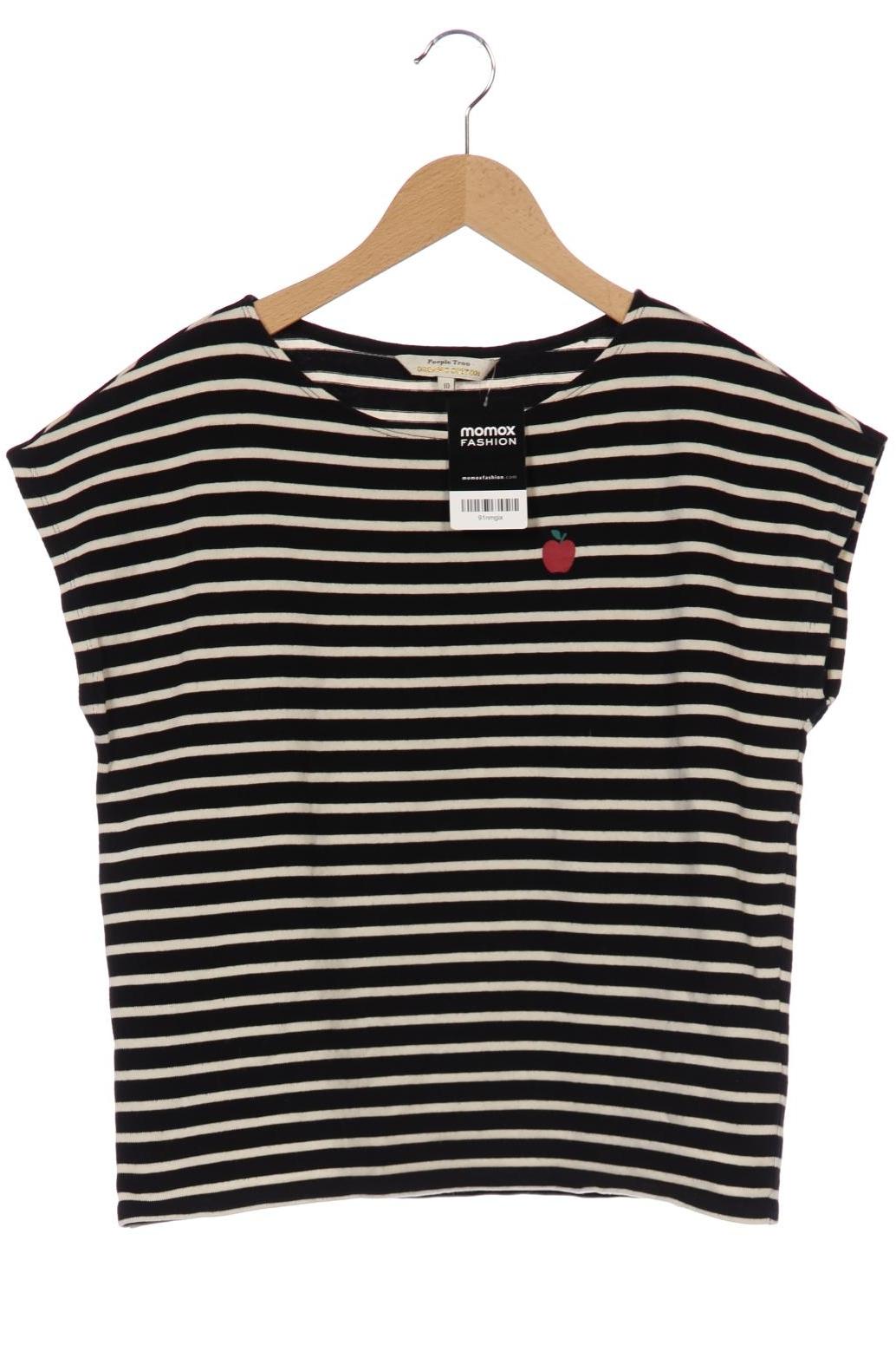 

People Tree Damen T-Shirt, schwarz, Gr. 10