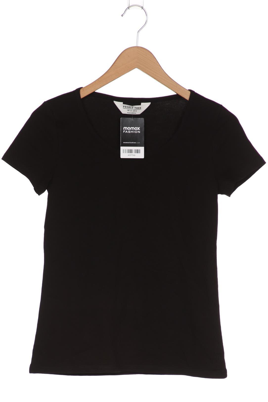 

People Tree Damen T-Shirt, schwarz