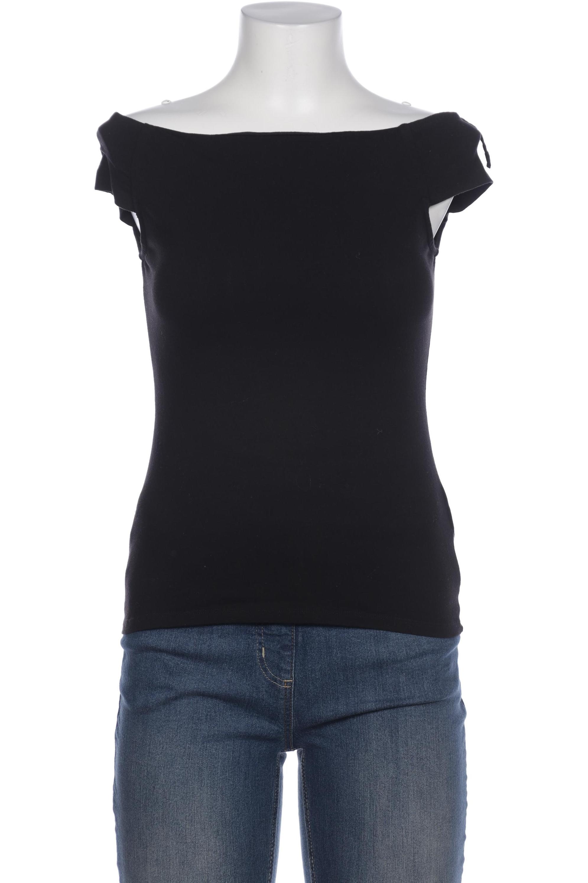 

People Tree Damen T-Shirt, schwarz, Gr. 10