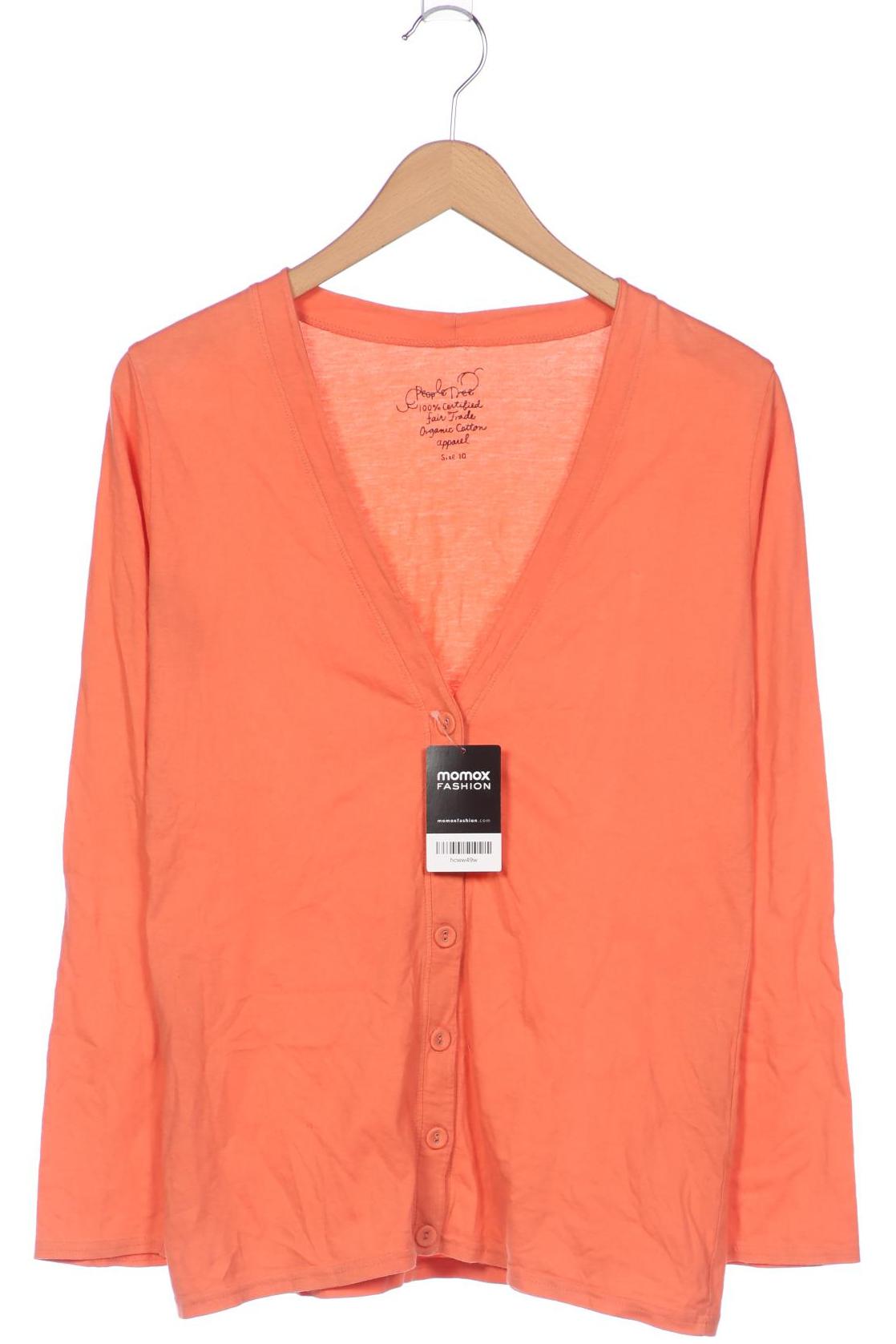 

People Tree Damen Strickjacke, orange, Gr. 10
