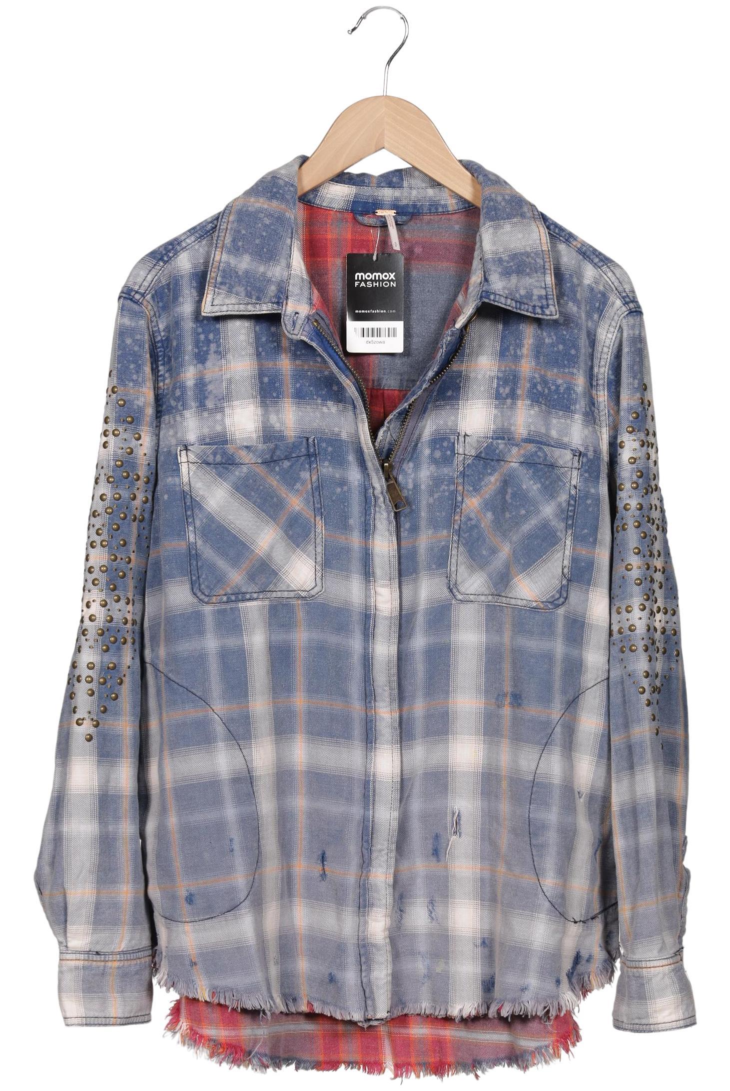 

People Tree Damen Jacke, blau, Gr. 46