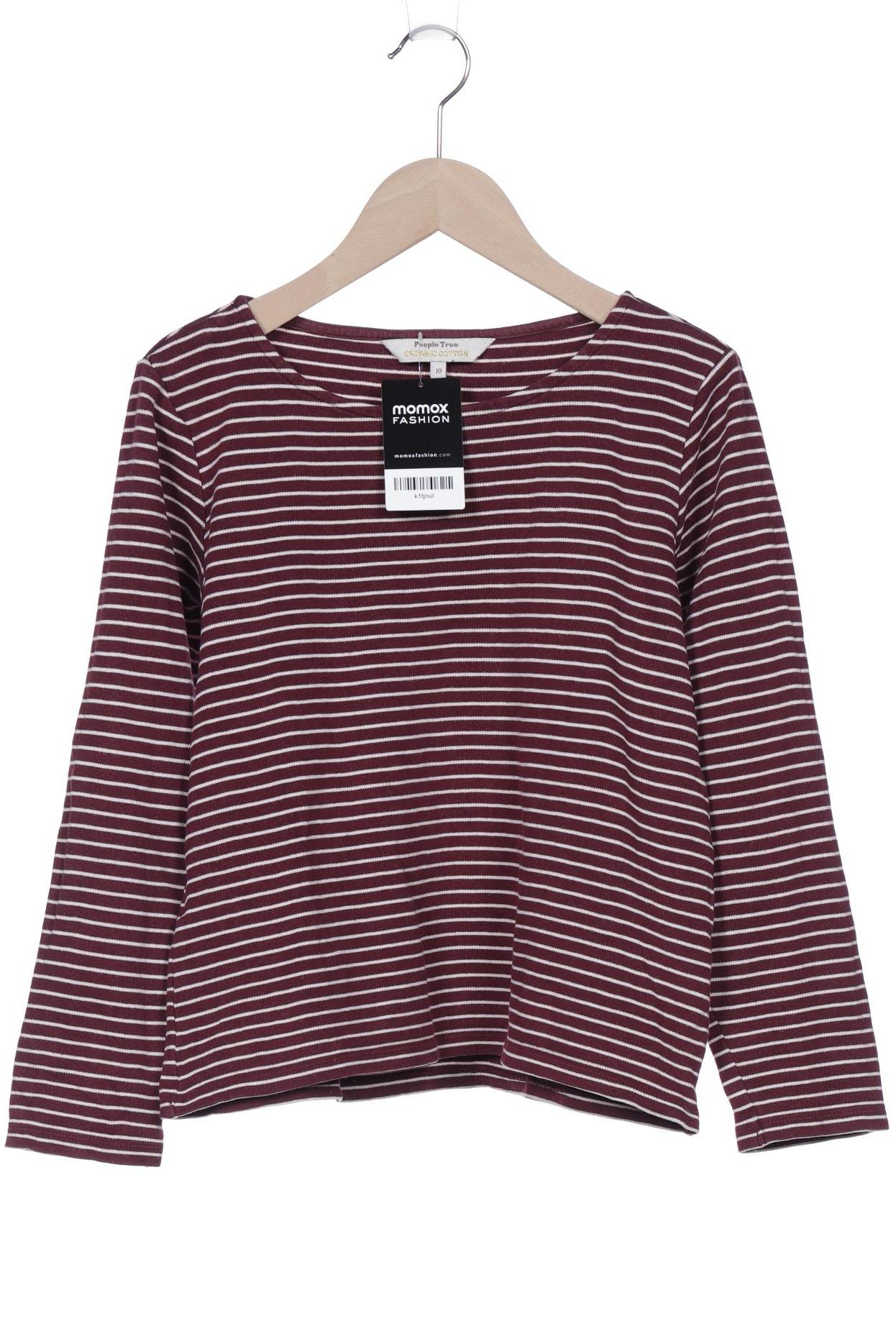 

People Tree Damen Langarmshirt, bordeaux, Gr. 10
