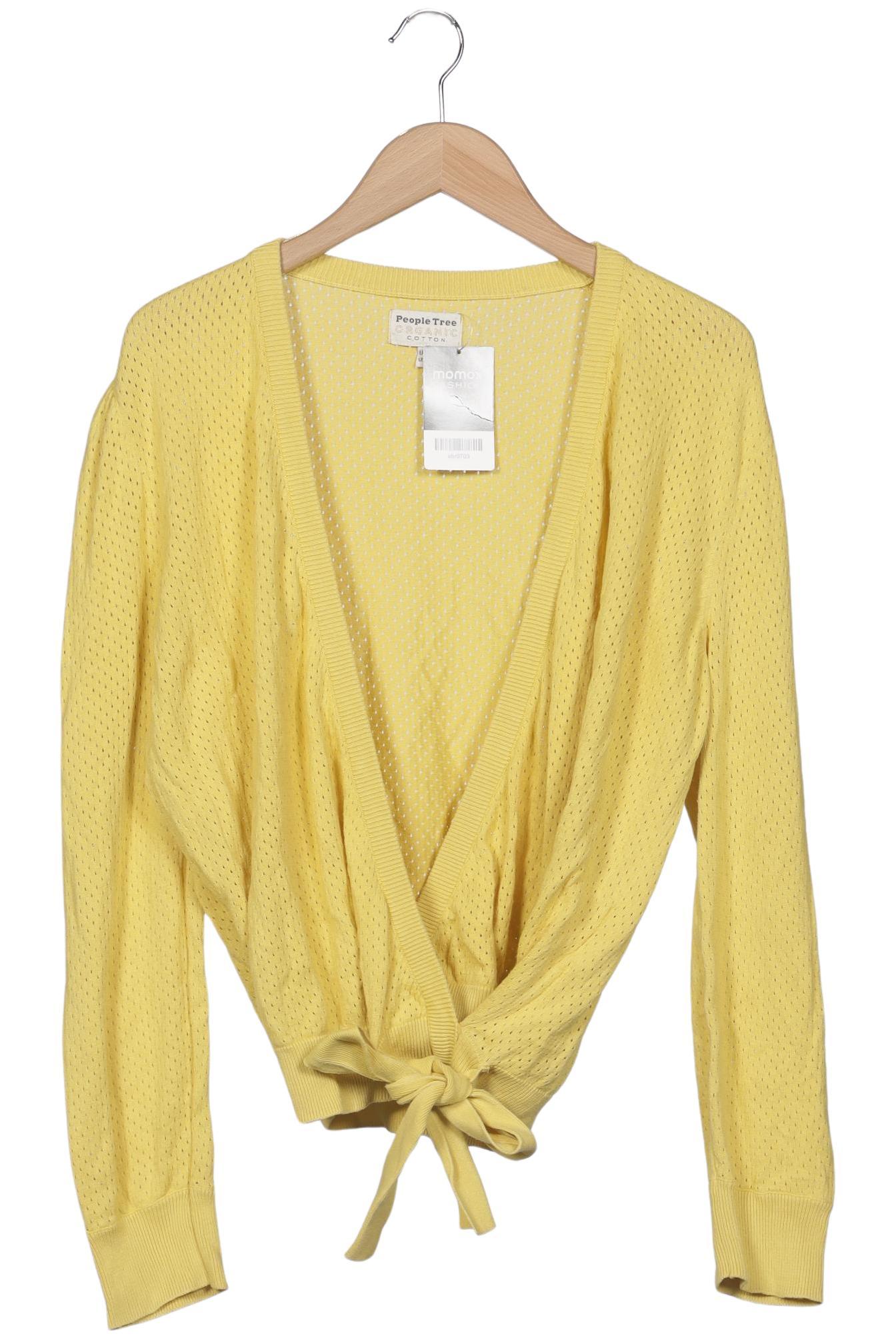 

People Tree Damen Pullover, gelb, Gr. 14