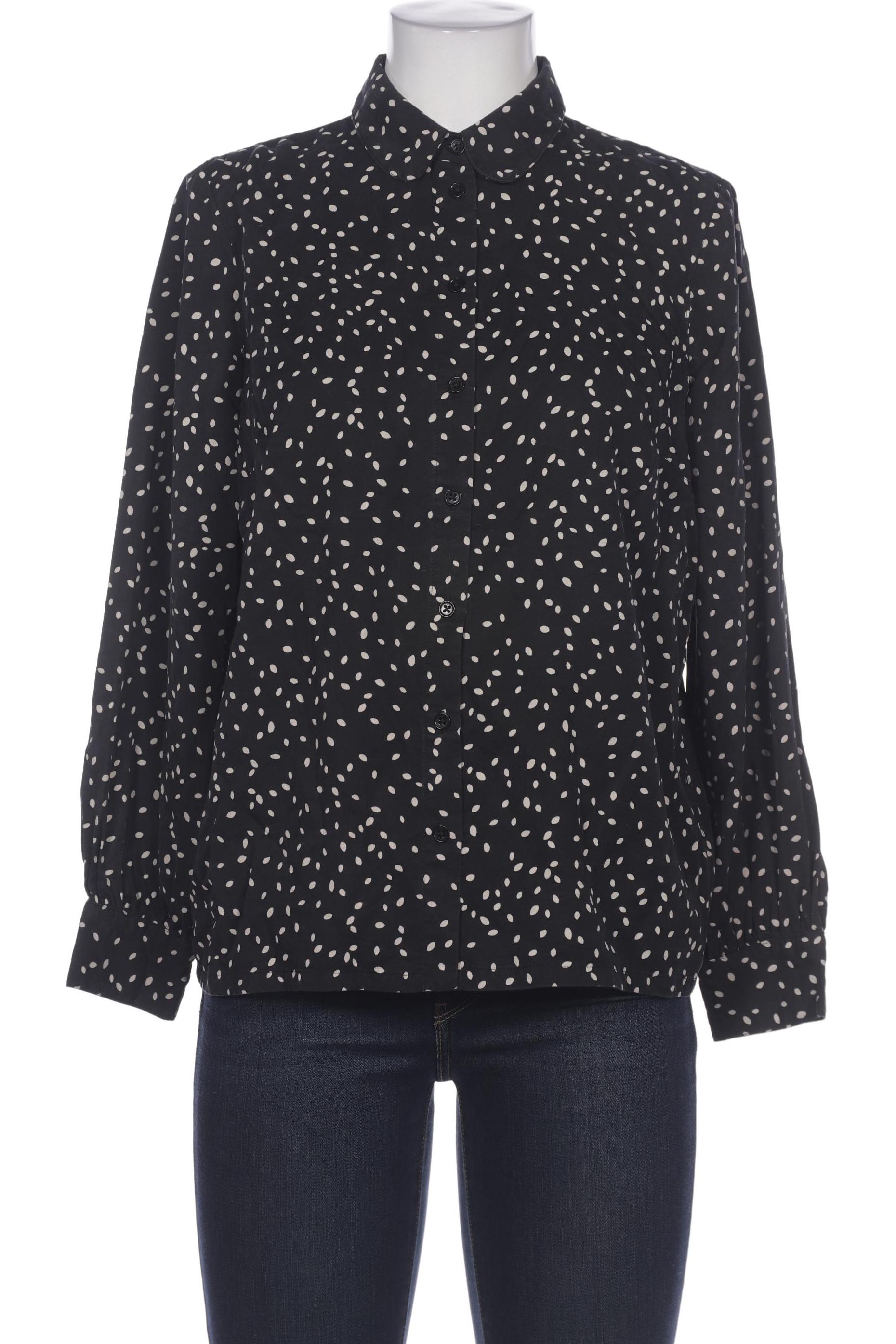 

People Tree Damen Bluse, schwarz, Gr. 10