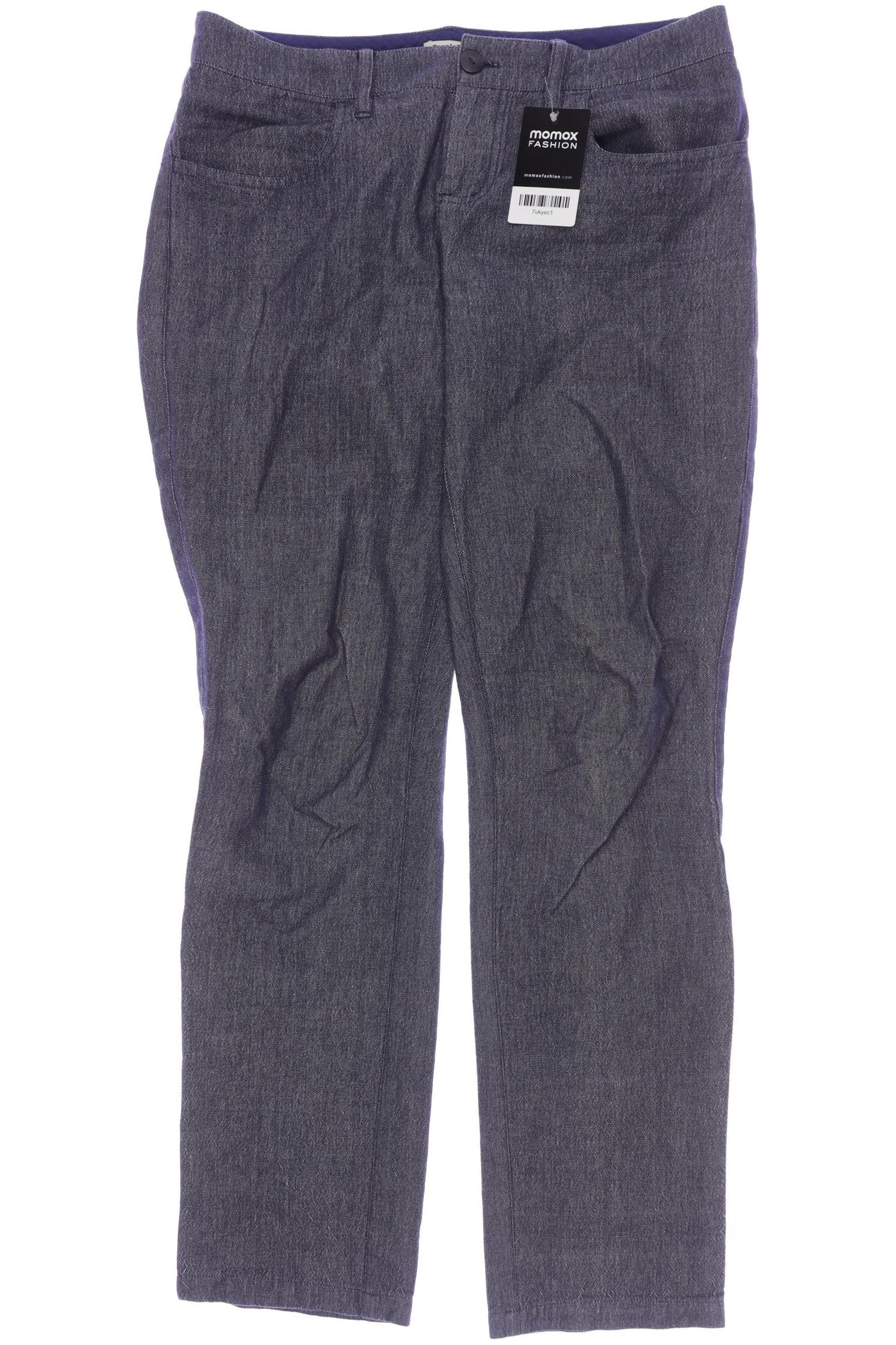 

People Tree Damen Stoffhose, marineblau, Gr. 10