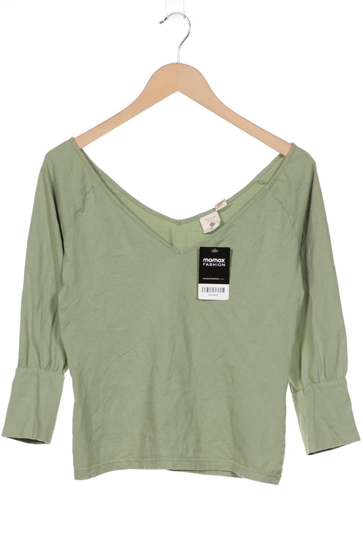 

People Tree Damen Langarmshirt, hellgrün