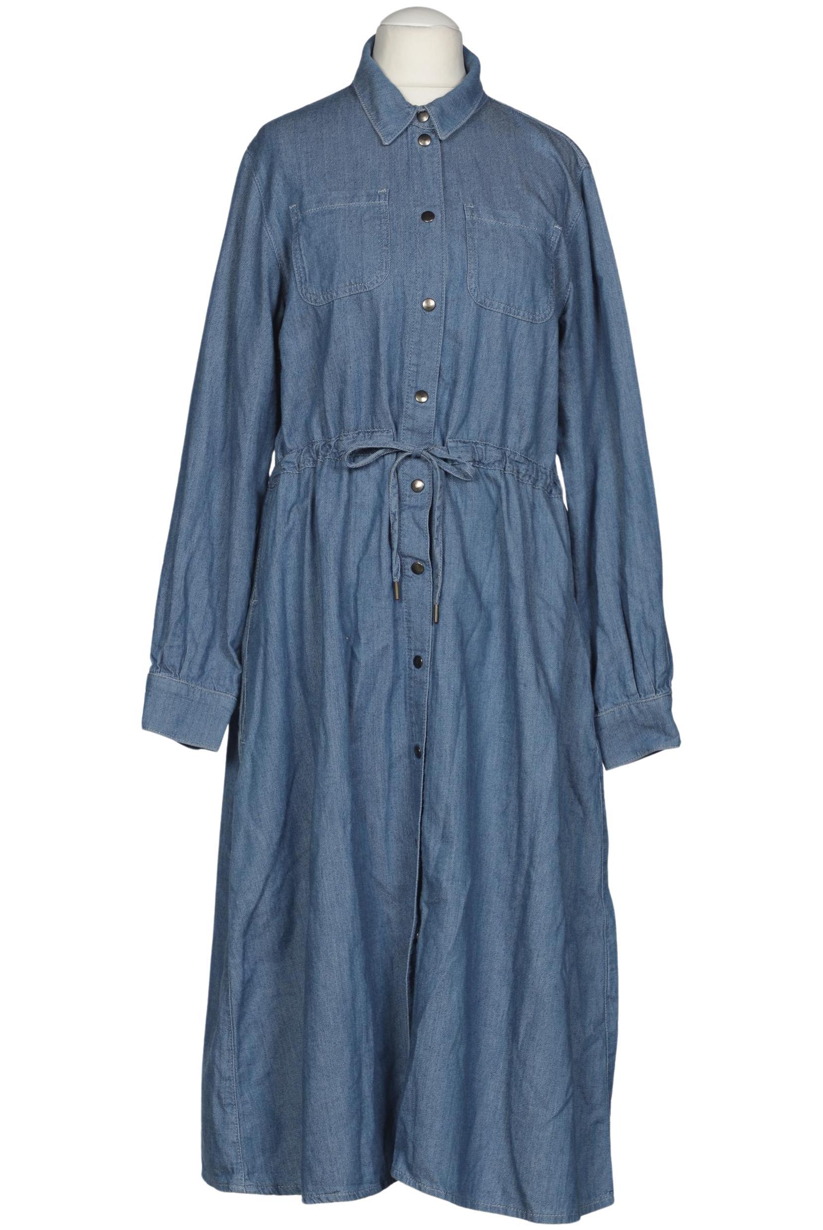 

People Tree Damen Kleid, blau, Gr. 12