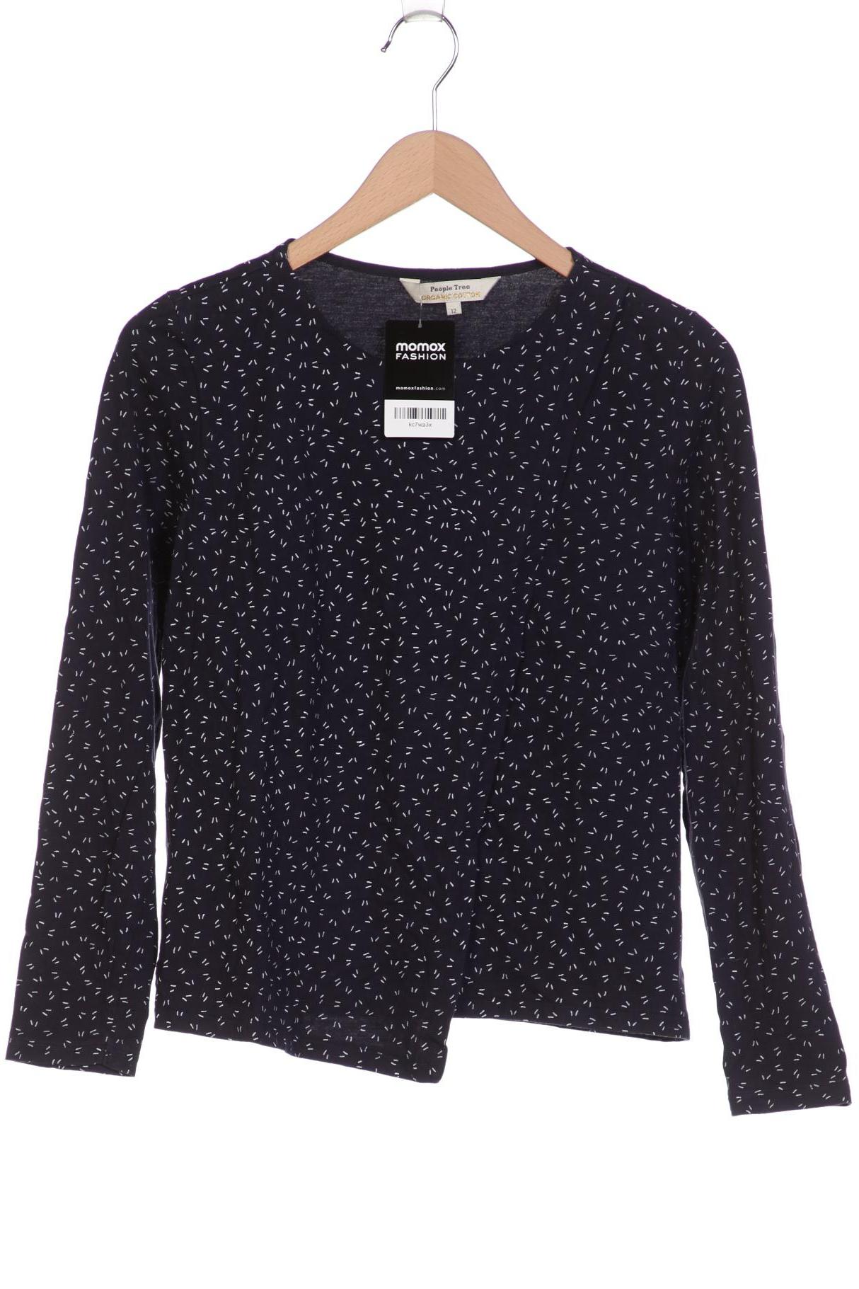 

People Tree Damen Langarmshirt, marineblau, Gr. 12