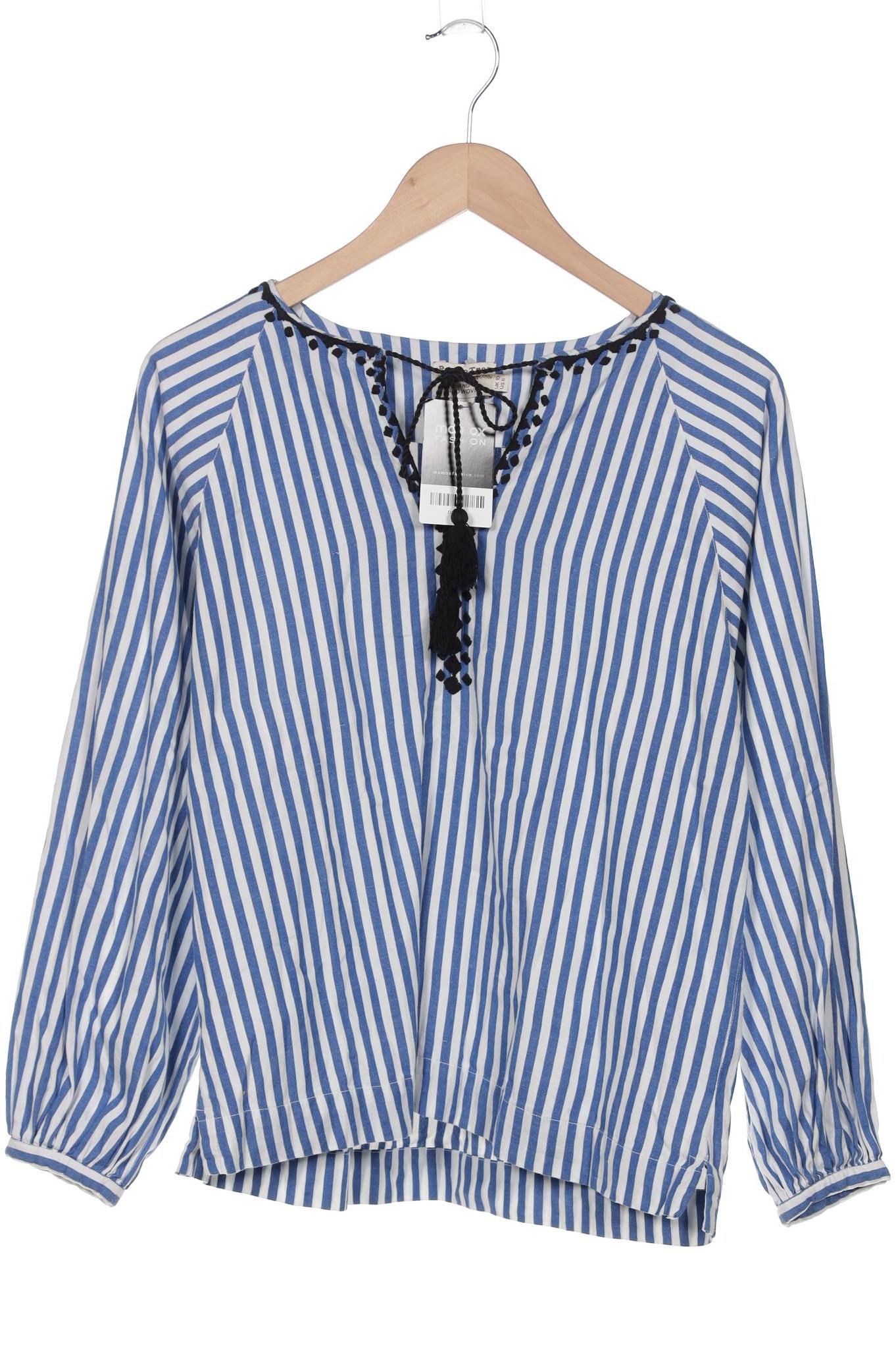 

People Tree Damen Langarmshirt, blau, Gr. 10