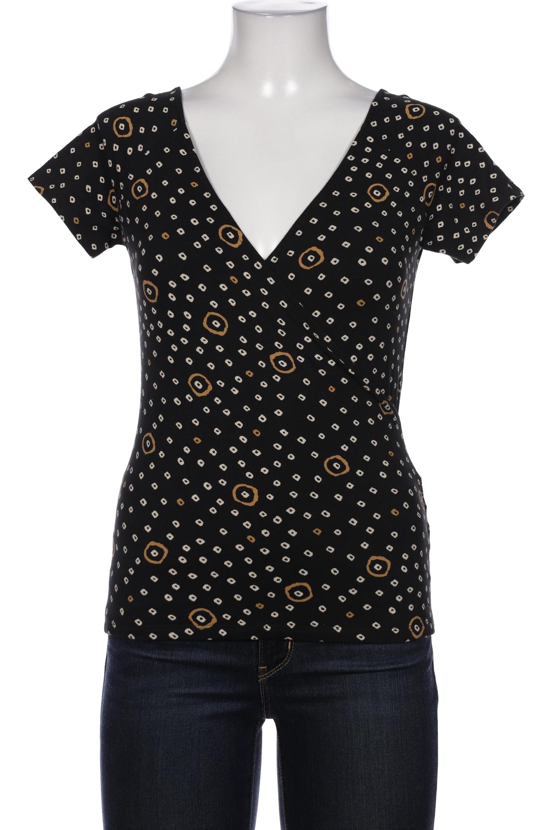 

People Tree Damen T-Shirt, schwarz, Gr. 10