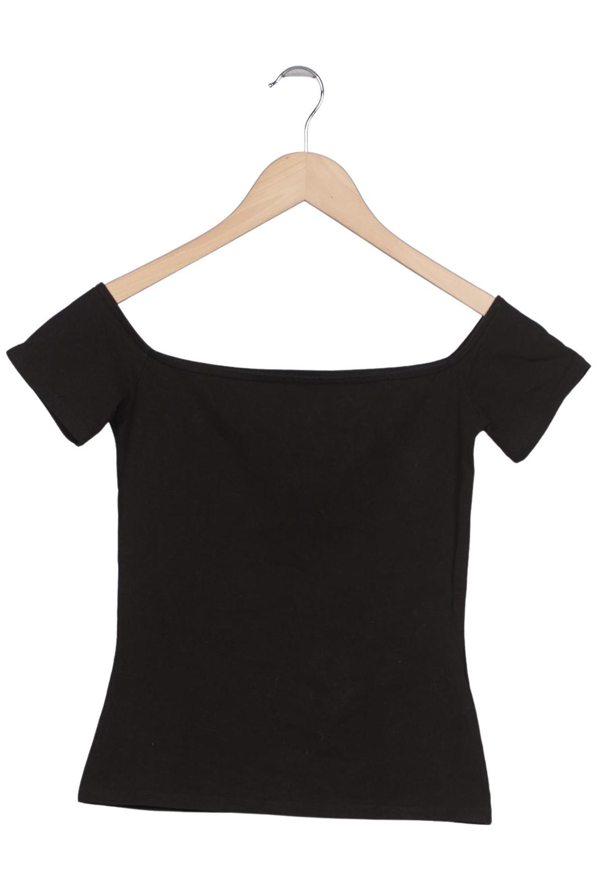 

People Tree Damen T-Shirt, schwarz, Gr. 8